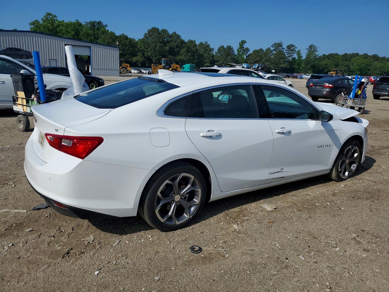 2024 Chevrolet Malibu Lt White vin: 1G1ZD5ST3RF192680