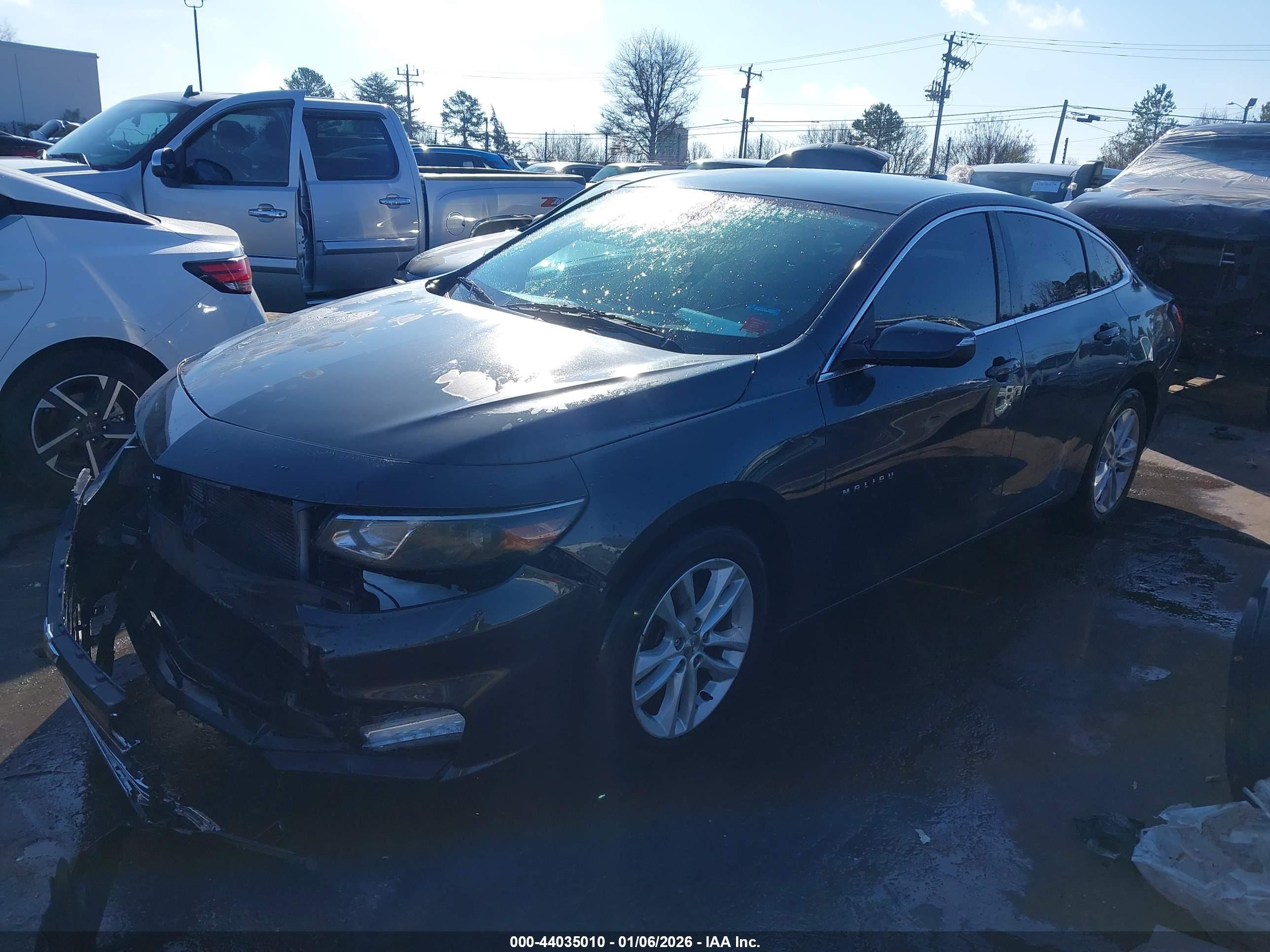 2018 Chevrolet Malibu Lt Black vin: 1G1ZD5ST4JF156582