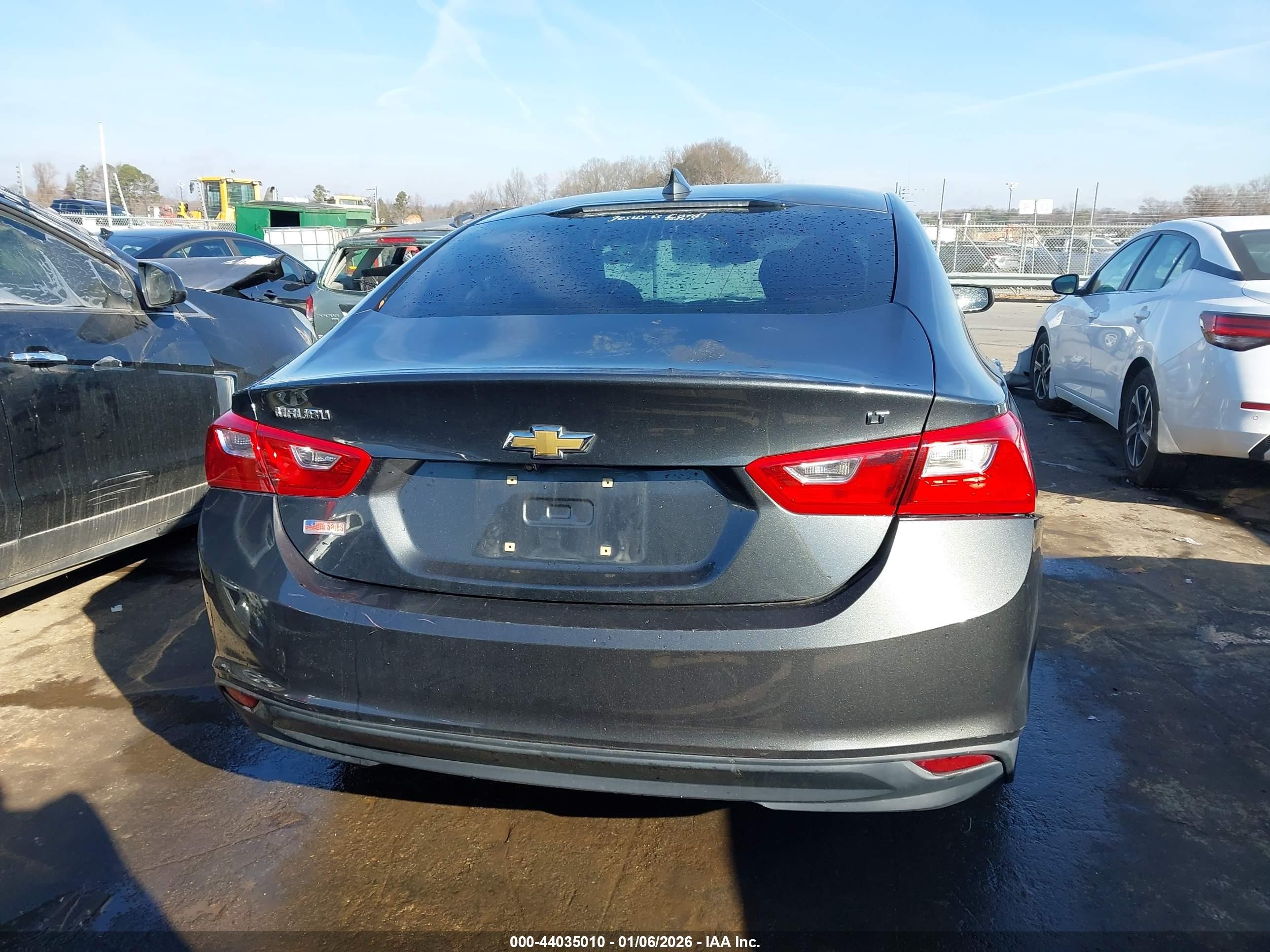 2018 Chevrolet Malibu Lt Black vin: 1G1ZD5ST4JF156582