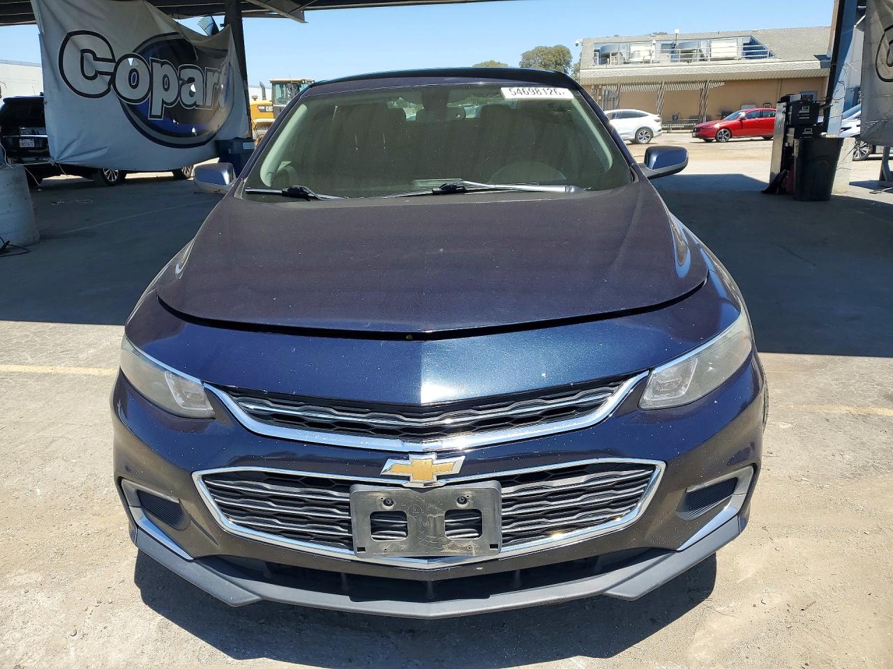 2018 Chevrolet Malibu Lt Синий vin: 1G1ZD5ST4JF235055
