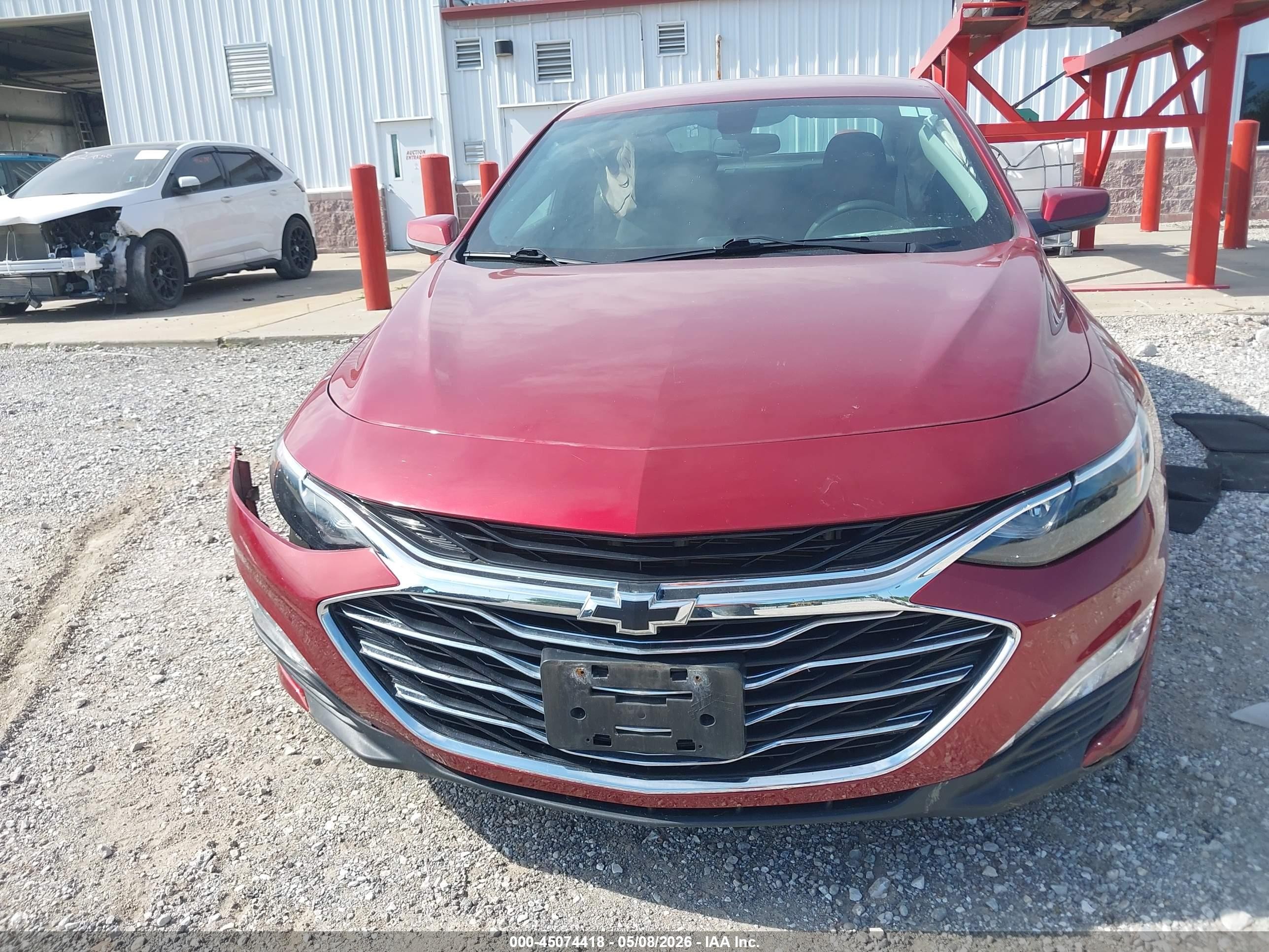 2019 Chevrolet Malibu Lt Красный vin: 1G1ZD5ST4KF120540
