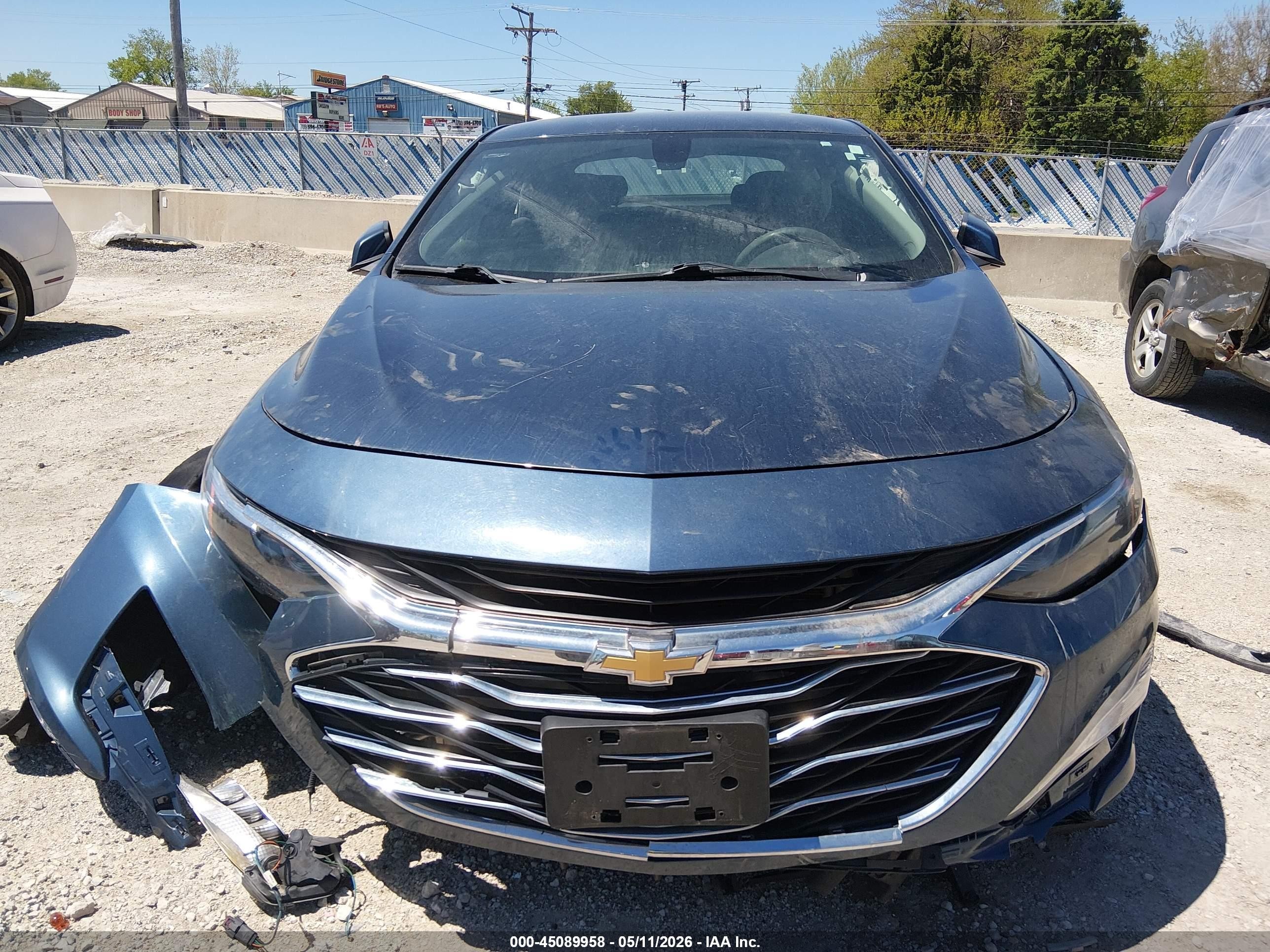 2019 Chevrolet Malibu Lt Blue vin: 1G1ZD5ST4KF138780