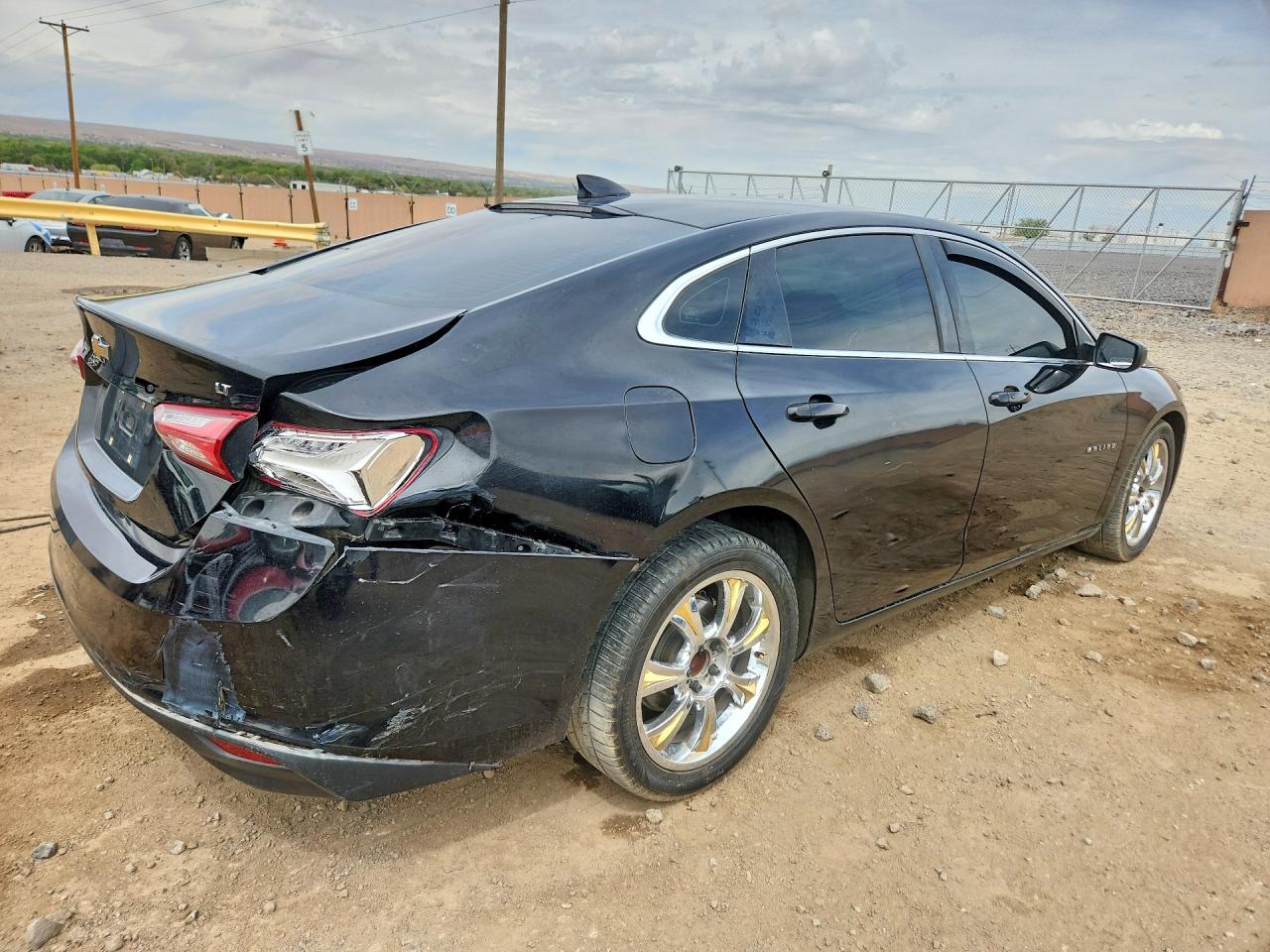 2019 Chevrolet Malibu Lt Black vin: 1G1ZD5ST4KF217737