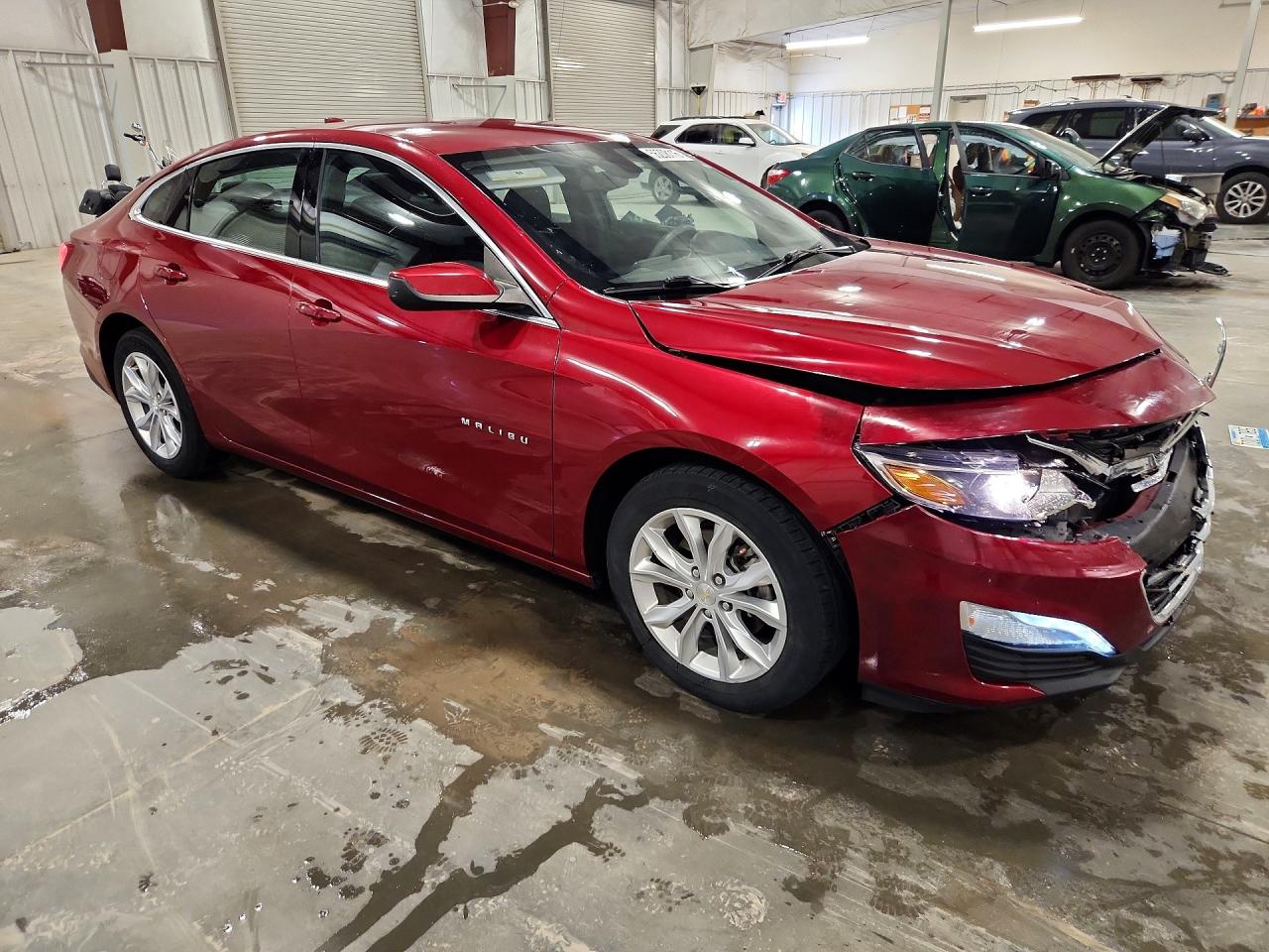 2019 Chevrolet Malibu Lt Maroon vin: 1G1ZD5ST4KF219715