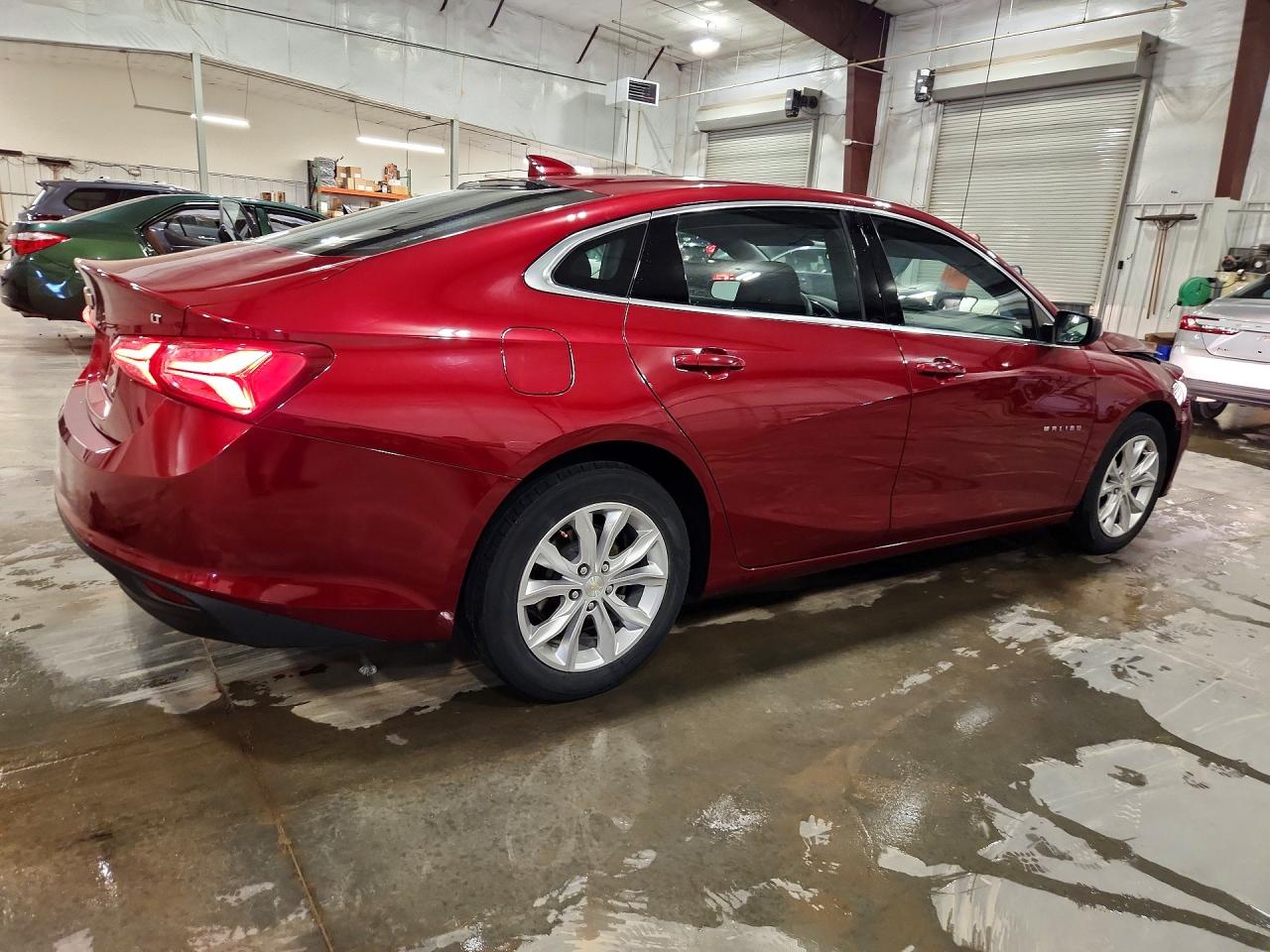 2019 Chevrolet Malibu Lt Maroon vin: 1G1ZD5ST4KF219715
