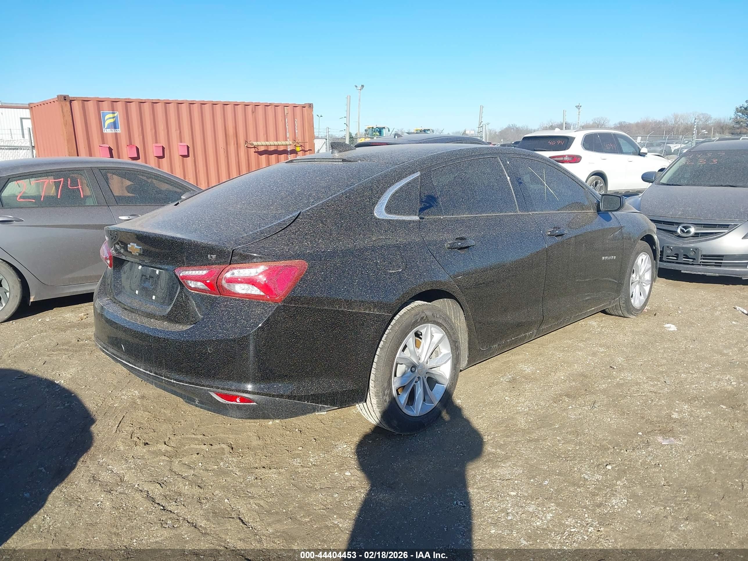 2020 Chevrolet Malibu Fwd Lt Black vin: 1G1ZD5ST4LF063273