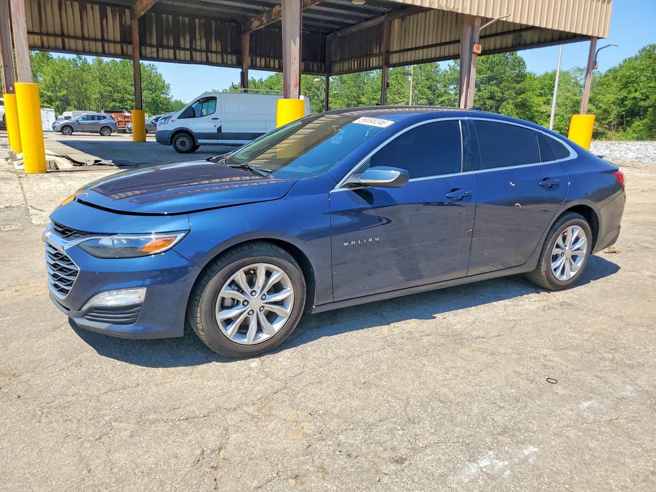 2022 Chevrolet Malibu Lt Blue vin: 1G1ZD5ST4NF123975