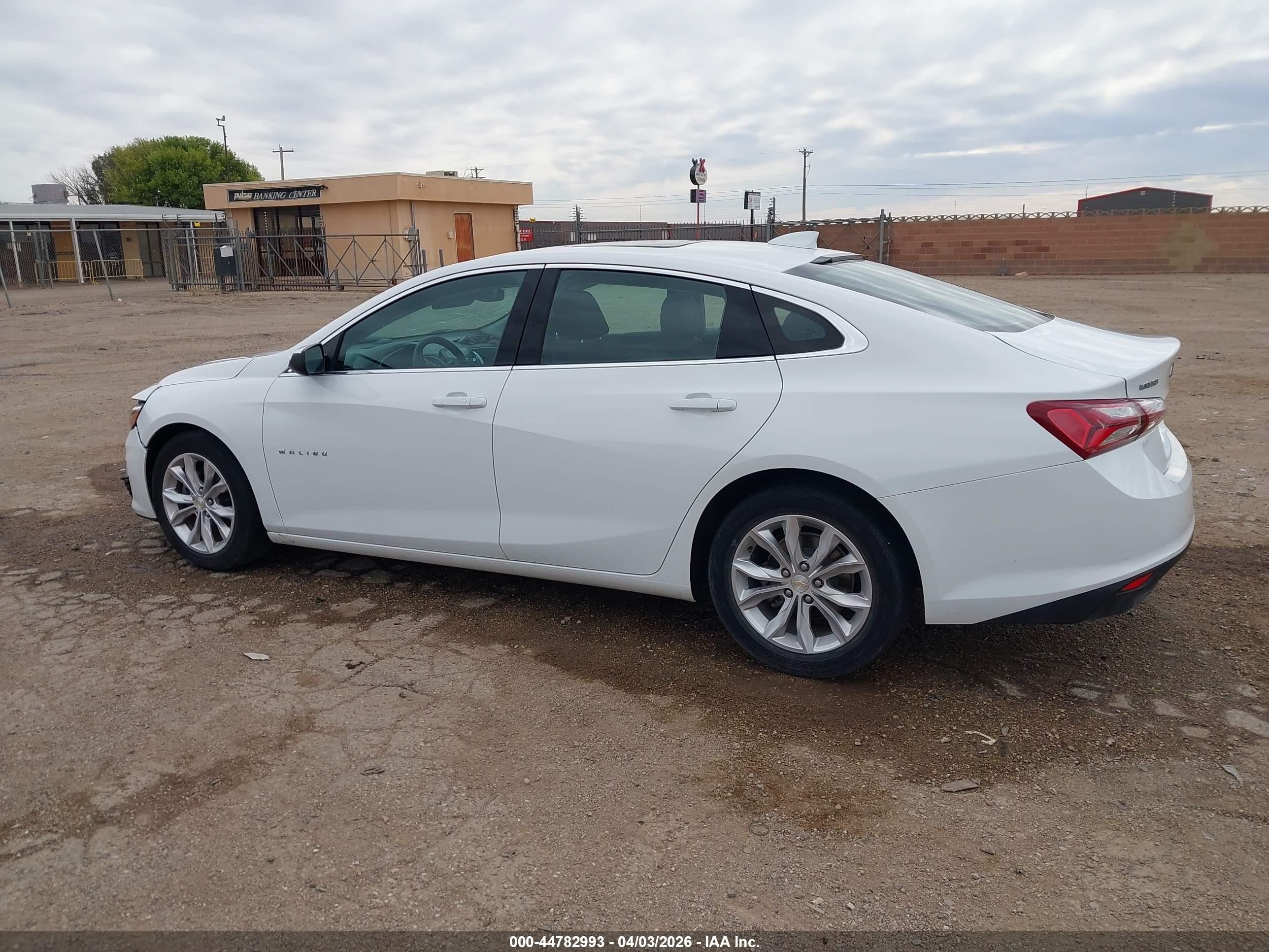 2022 Chevrolet Malibu Fwd Lt White vin: 1G1ZD5ST4NF129209