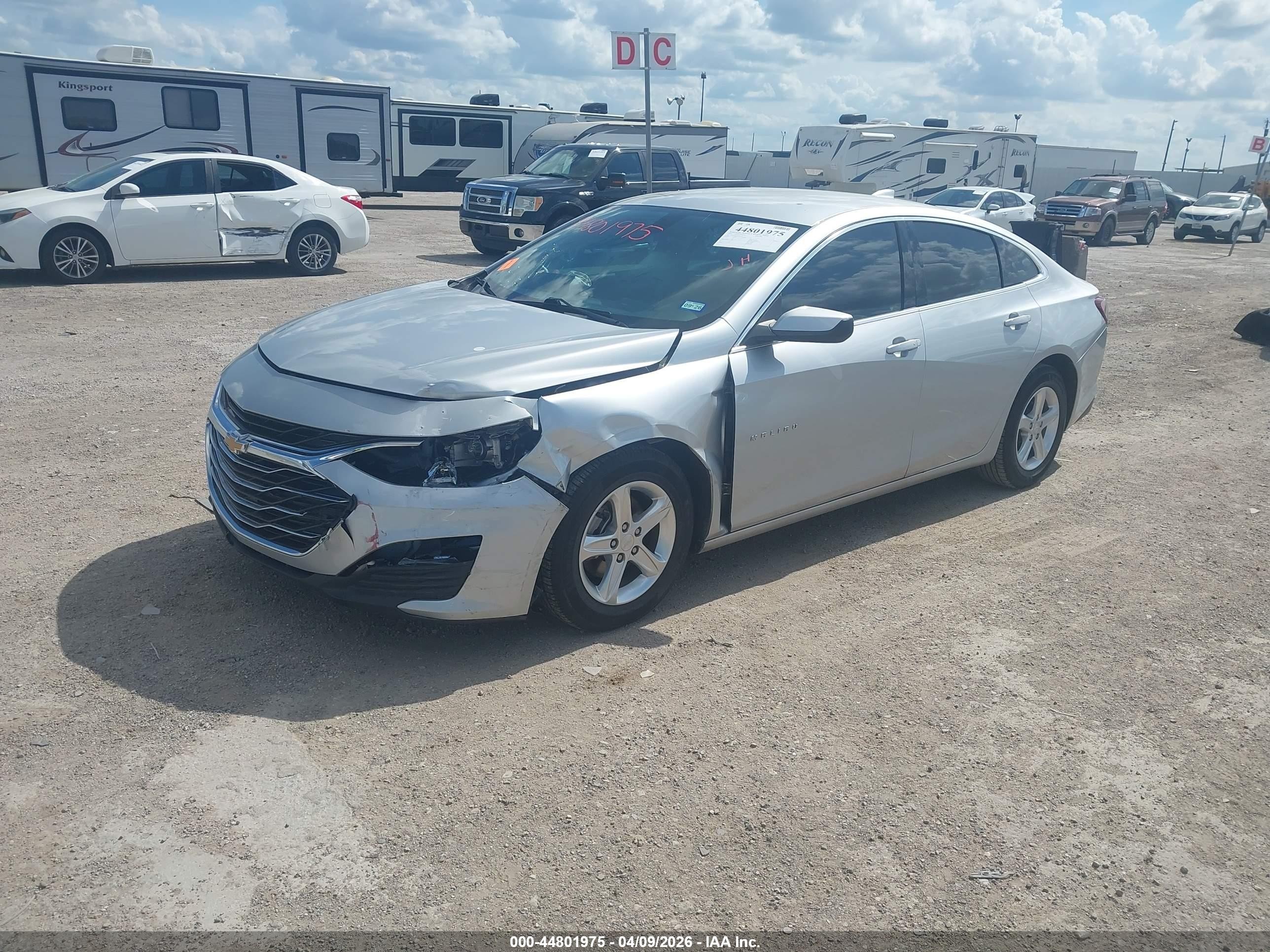2022 Chevrolet Malibu Fwd Lt Серый vin: 1G1ZD5ST4NF133518