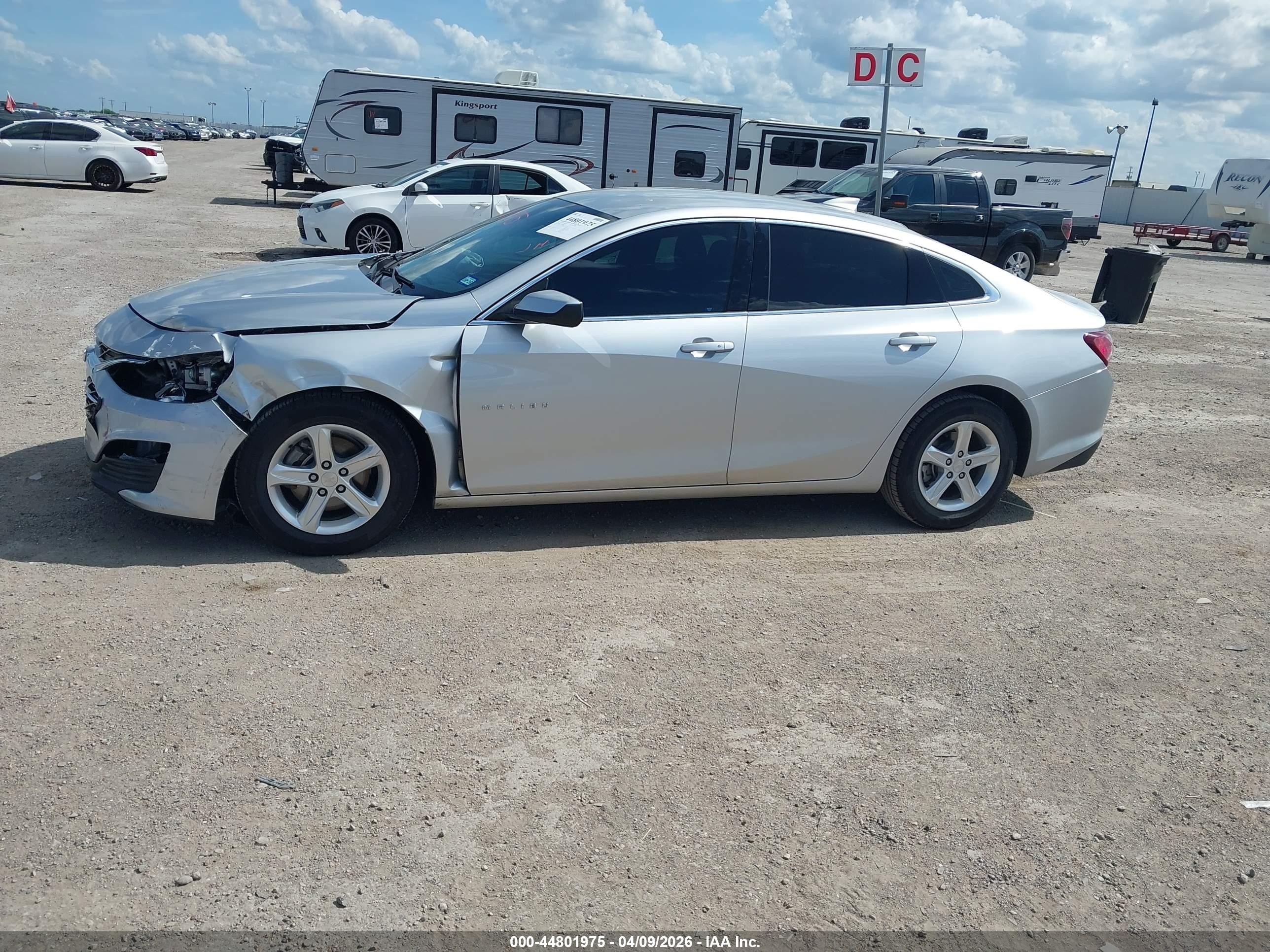 2022 Chevrolet Malibu Fwd Lt Серый vin: 1G1ZD5ST4NF133518