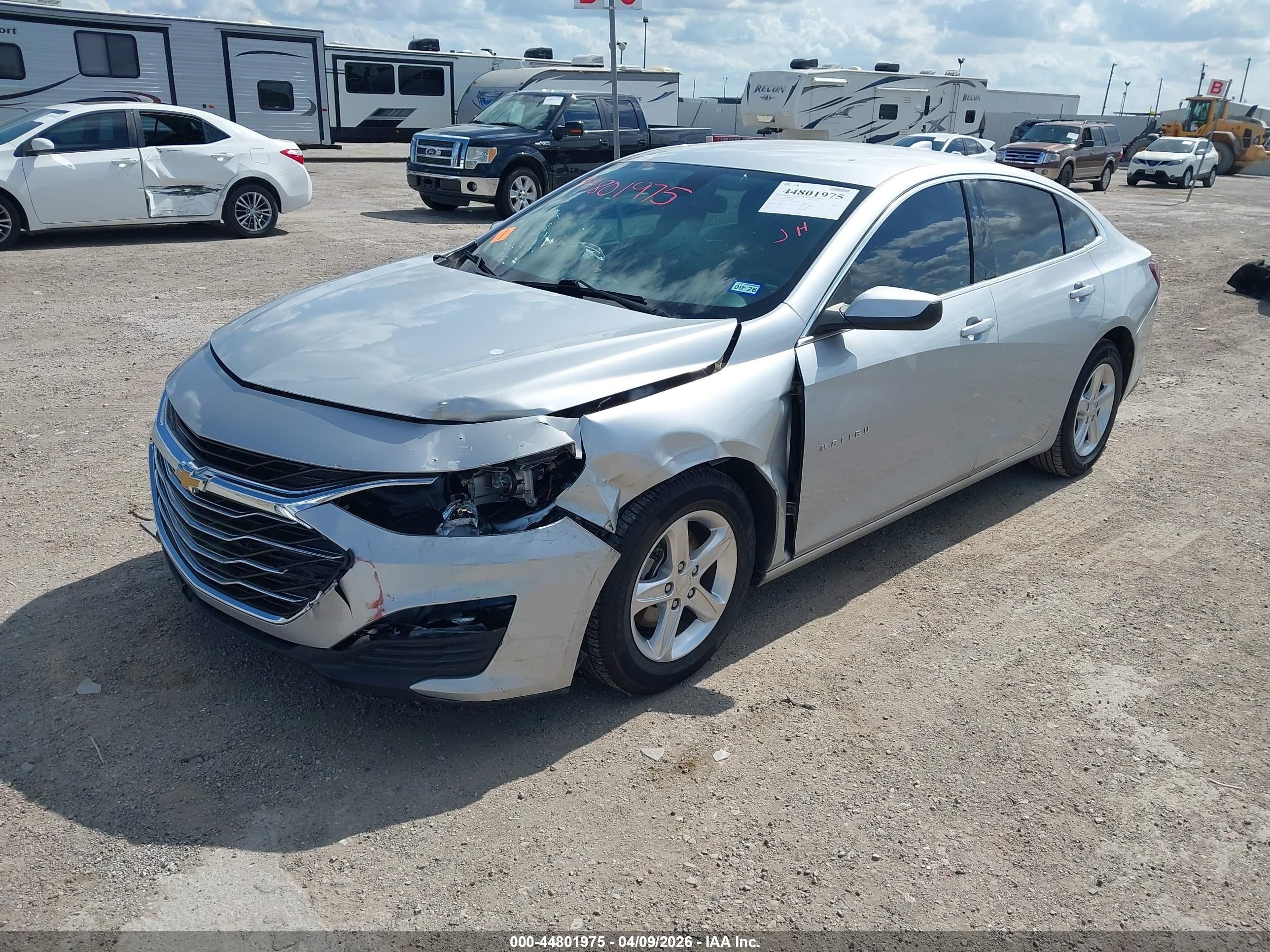 2022 Chevrolet Malibu Fwd Lt Серый vin: 1G1ZD5ST4NF133518