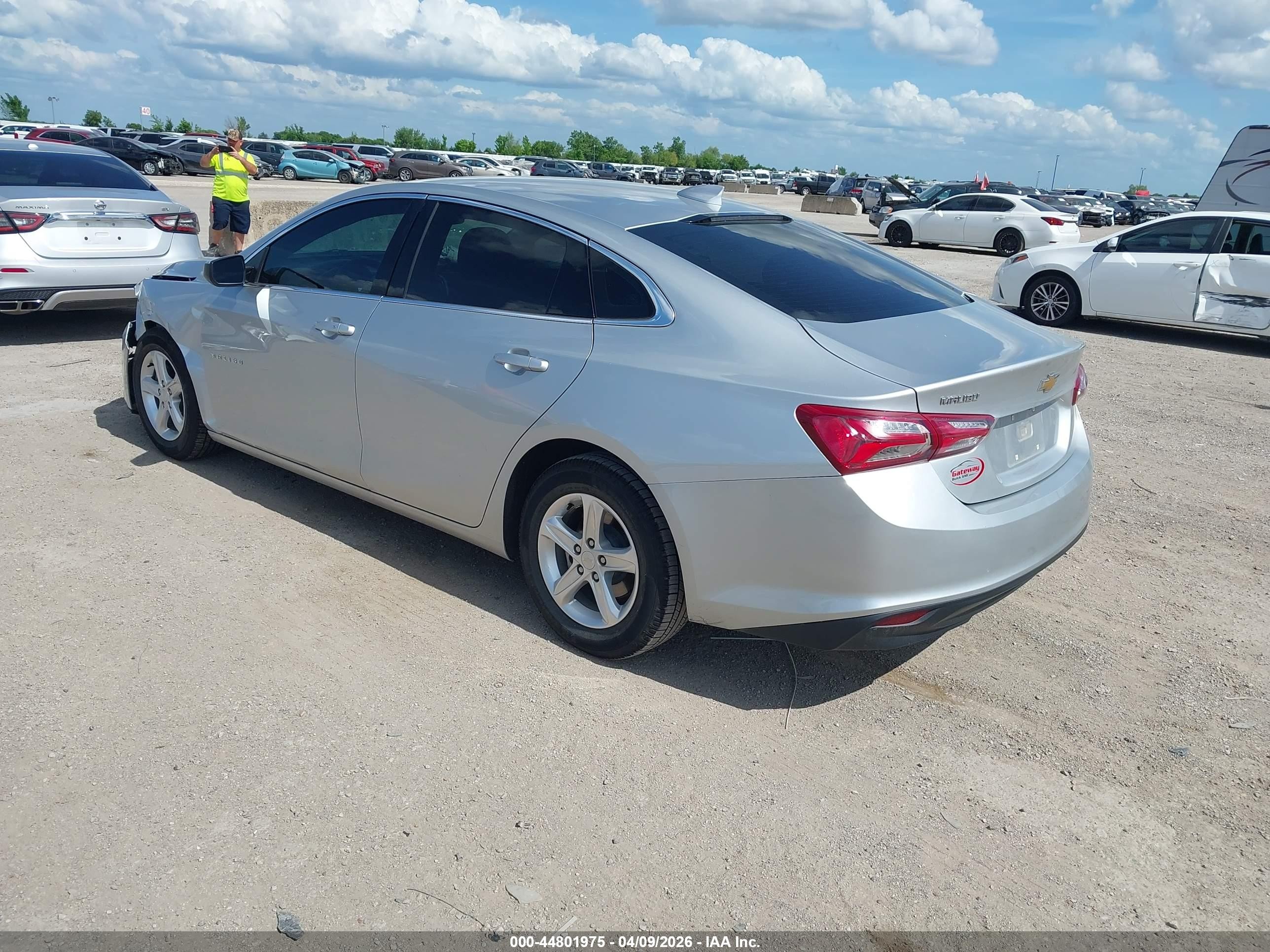 2022 Chevrolet Malibu Fwd Lt Серый vin: 1G1ZD5ST4NF133518