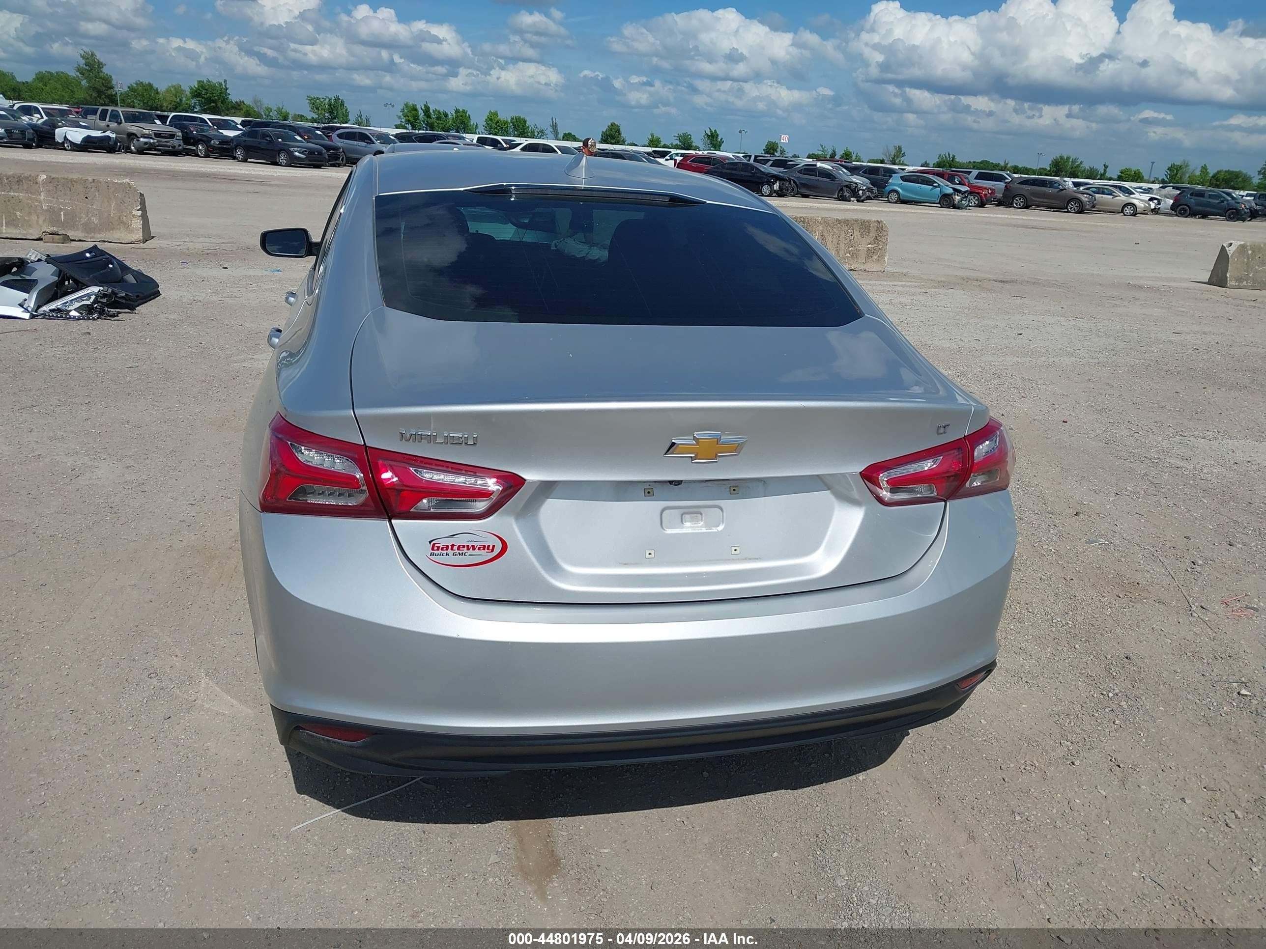 2022 Chevrolet Malibu Fwd Lt Серый vin: 1G1ZD5ST4NF133518