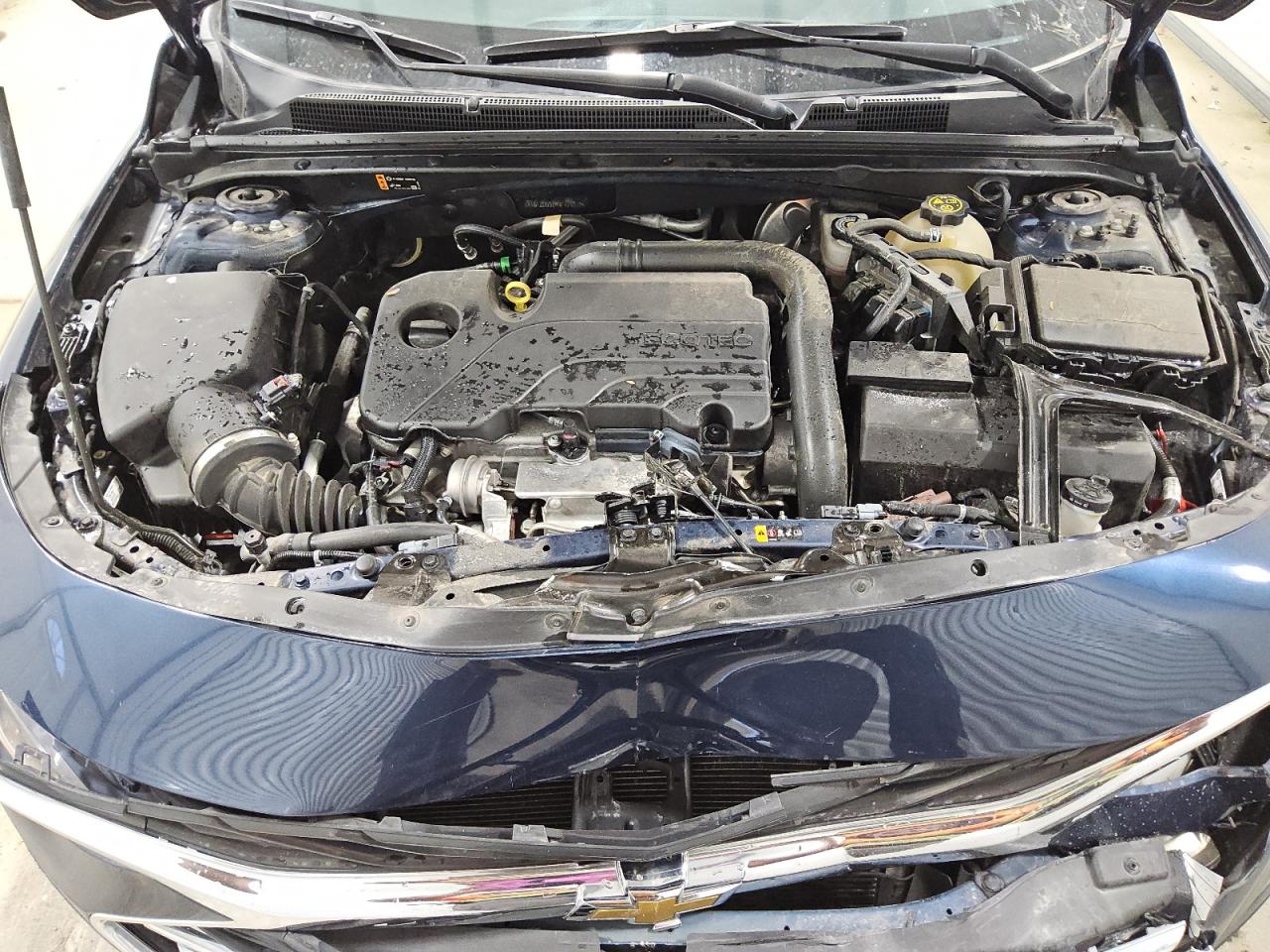 2022 Chevrolet Malibu Lt Blue vin: 1G1ZD5ST4NF174313 Damage: Battery, Inoperable, Repair Required