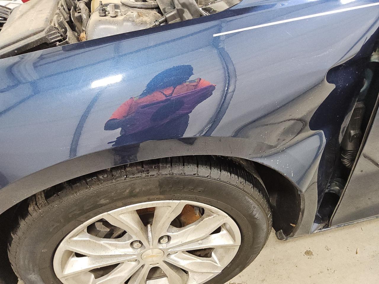 2022 Chevrolet Malibu Lt Blue vin: 1G1ZD5ST4NF174313 Damage: Right Front Fender, Severe Damage, Replacement Required