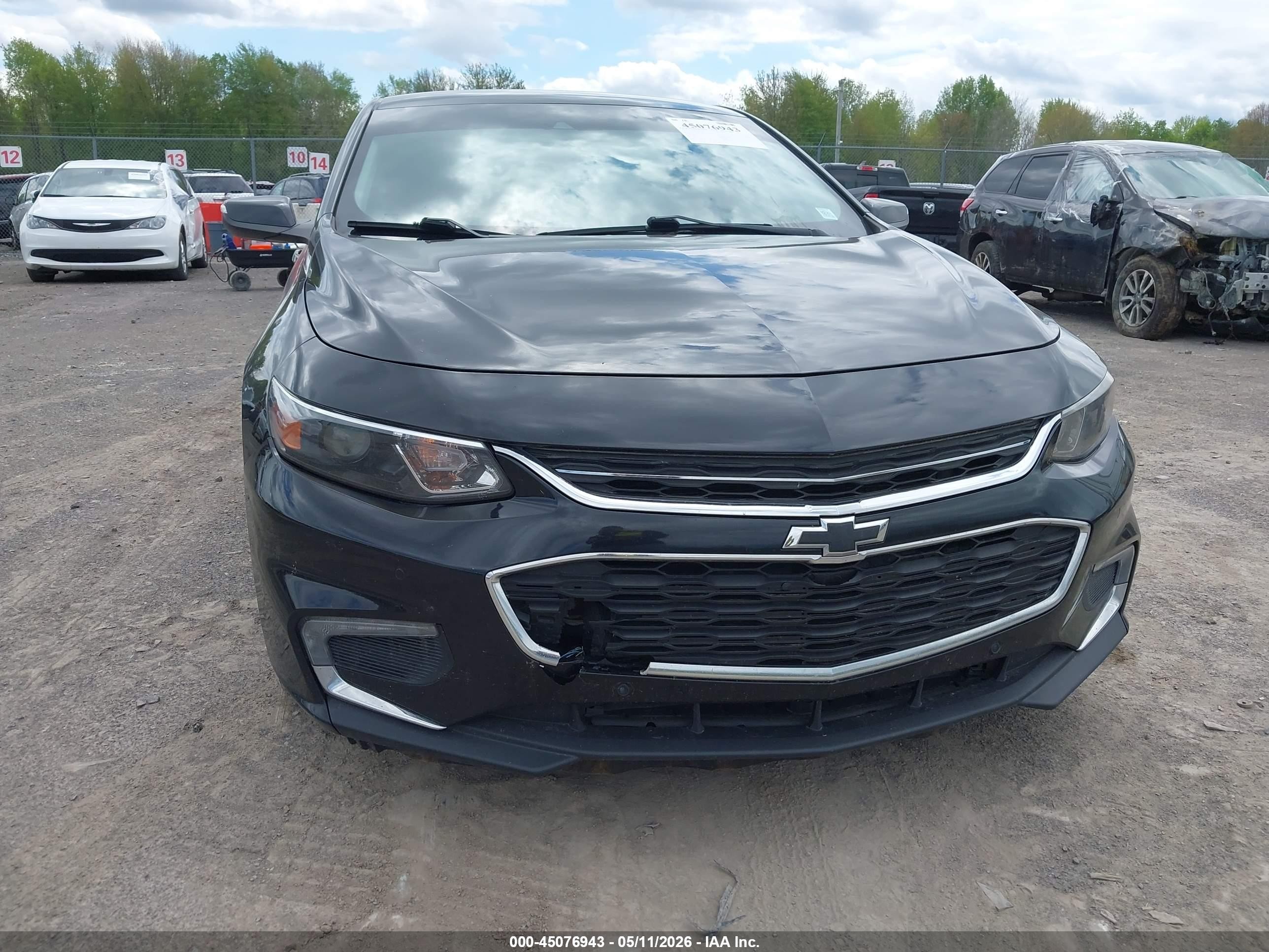 2018 Chevrolet Malibu Lt Black vin: 1G1ZD5ST5JF271384