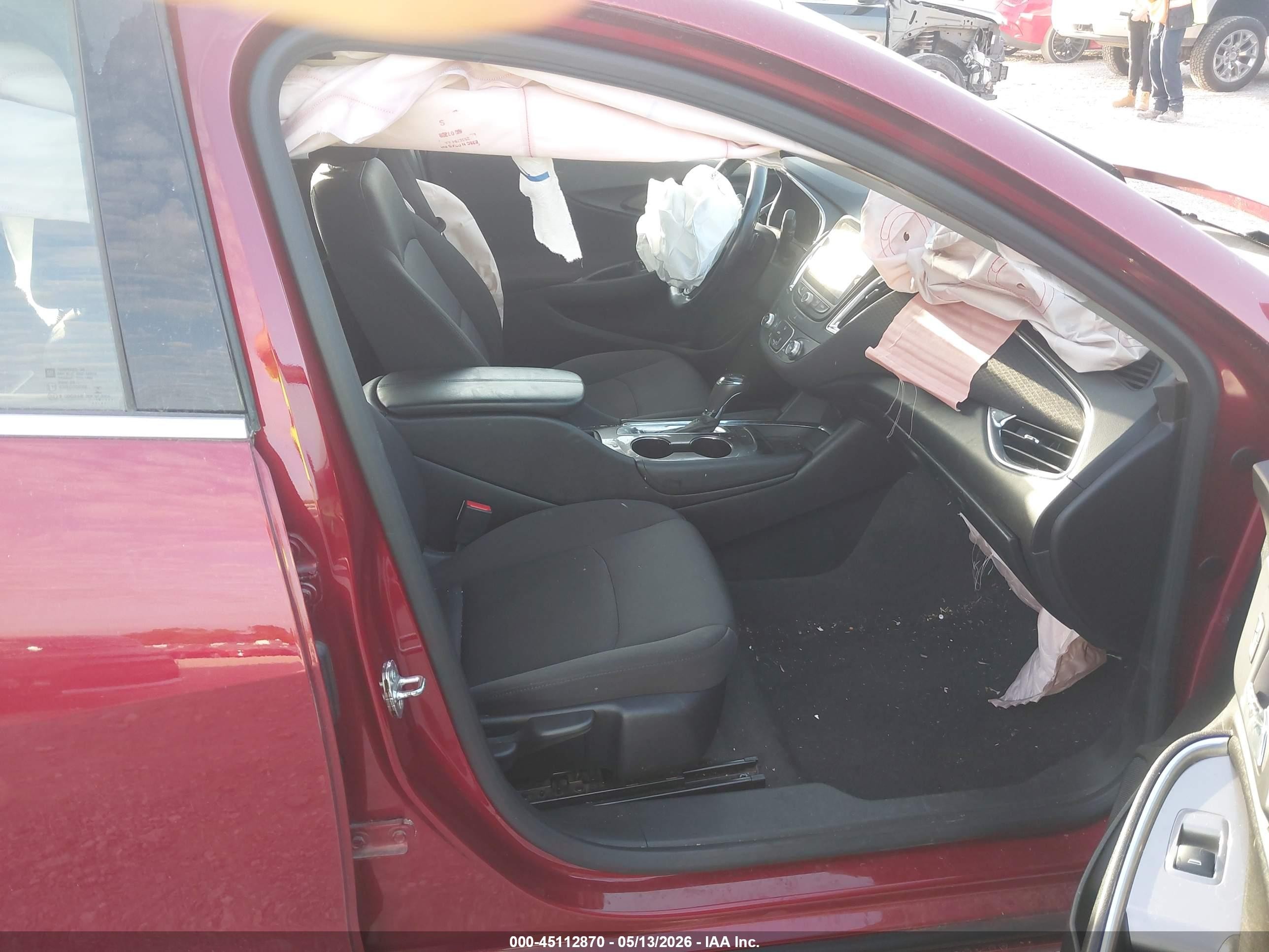 2018 Chevrolet Malibu Lt Красный vin: 1G1ZD5ST5JF286600