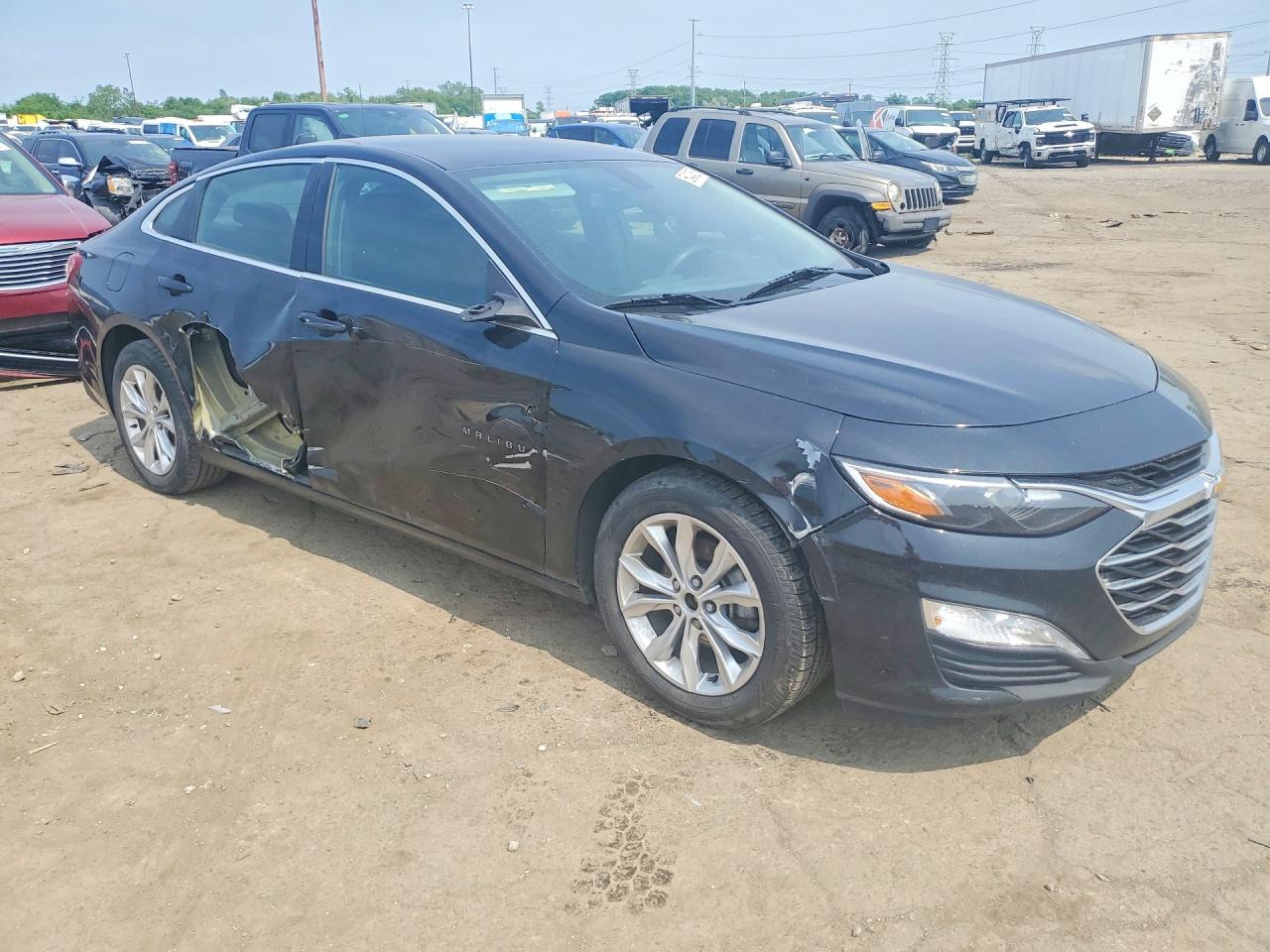 2019 Chevrolet Malibu Lt Черный vin: 1G1ZD5ST5KF117131