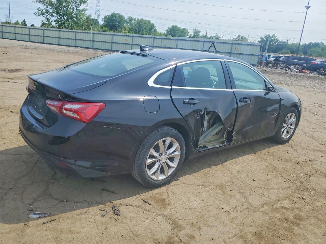 2019 Chevrolet Malibu Lt Черный vin: 1G1ZD5ST5KF117131