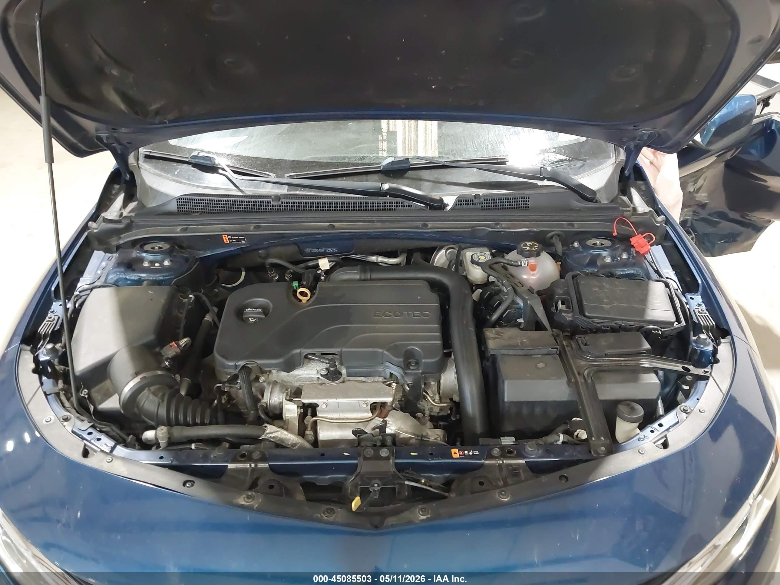 2019 Chevrolet Malibu Lt Blue vin: 1G1ZD5ST5KF123673