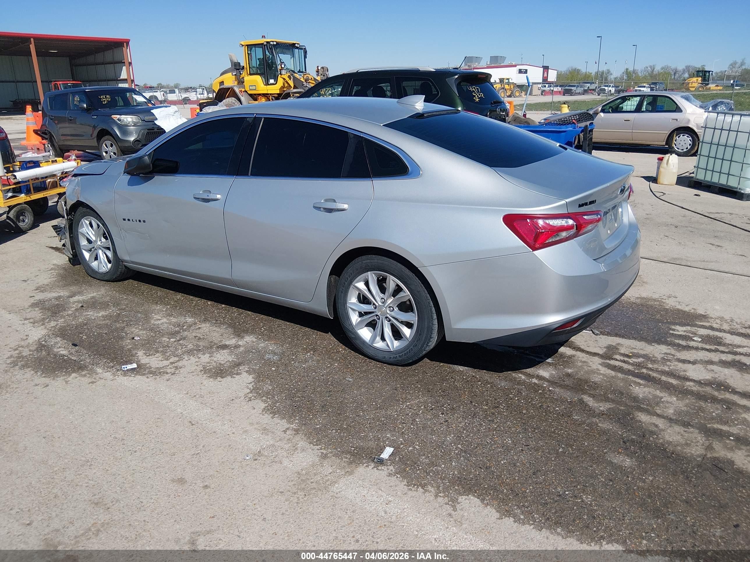 2019 Chevrolet Malibu Lt Silver vin: 1G1ZD5ST5KF149254