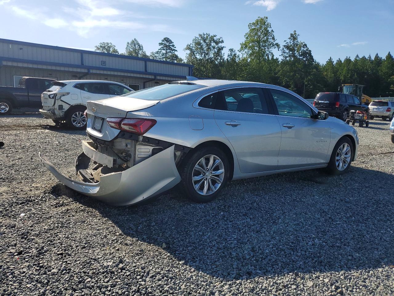 2019 Chevrolet Malibu Lt Серебряный vin: 1G1ZD5ST5KF223708