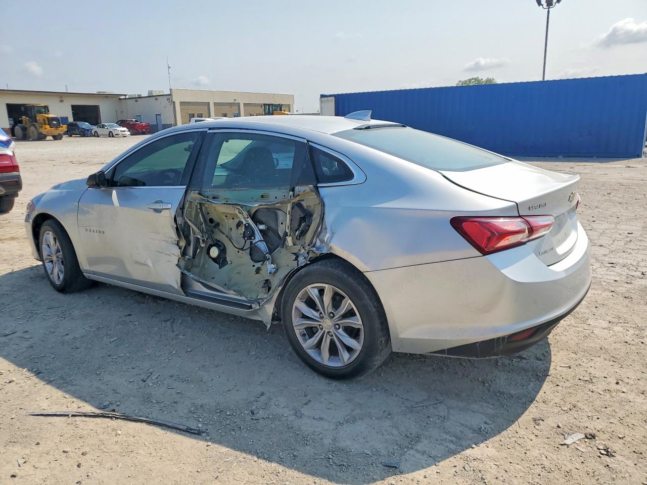 2020 Chevrolet Malibu Lt Серебряный vin: 1G1ZD5ST5LF040603