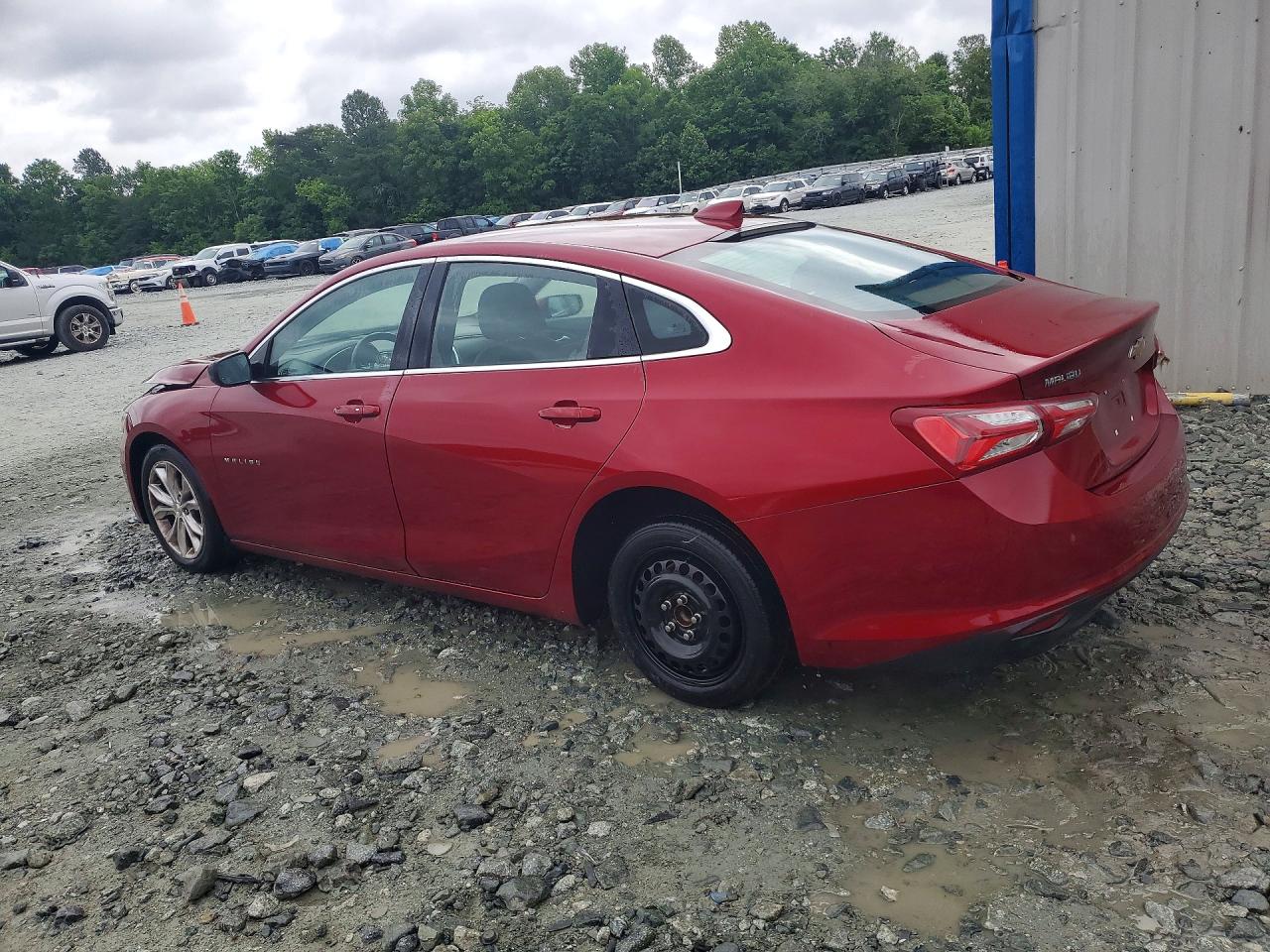 2020 Chevrolet Malibu Lt Red vin: 1G1ZD5ST5LF073844