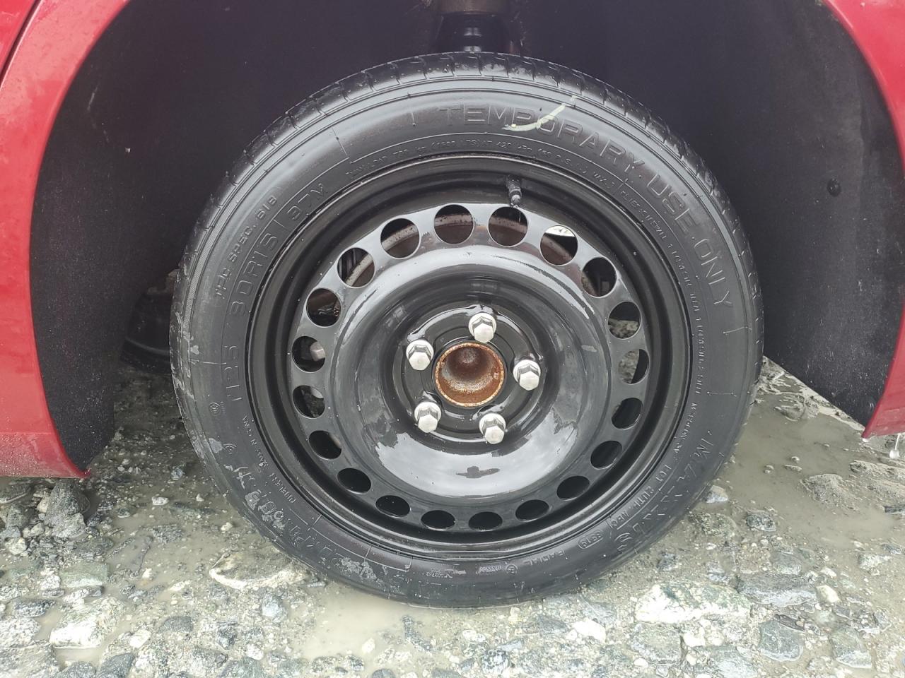 2020 Chevrolet Malibu Lt Red vin: 1G1ZD5ST5LF073844 Damage: Left Rear Wheel, Missing, Replacement Required