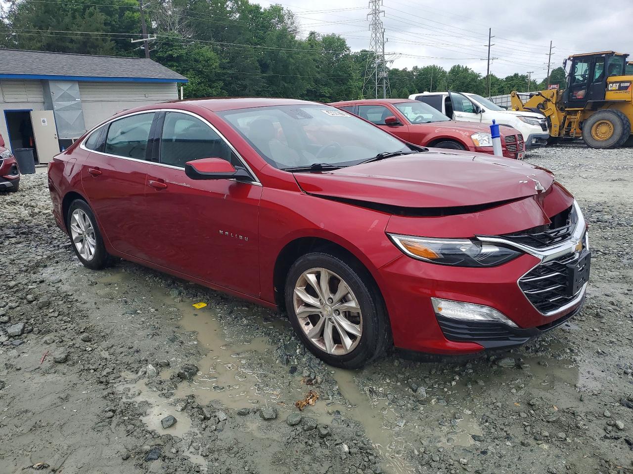 2020 Chevrolet Malibu Lt Red vin: 1G1ZD5ST5LF073844
