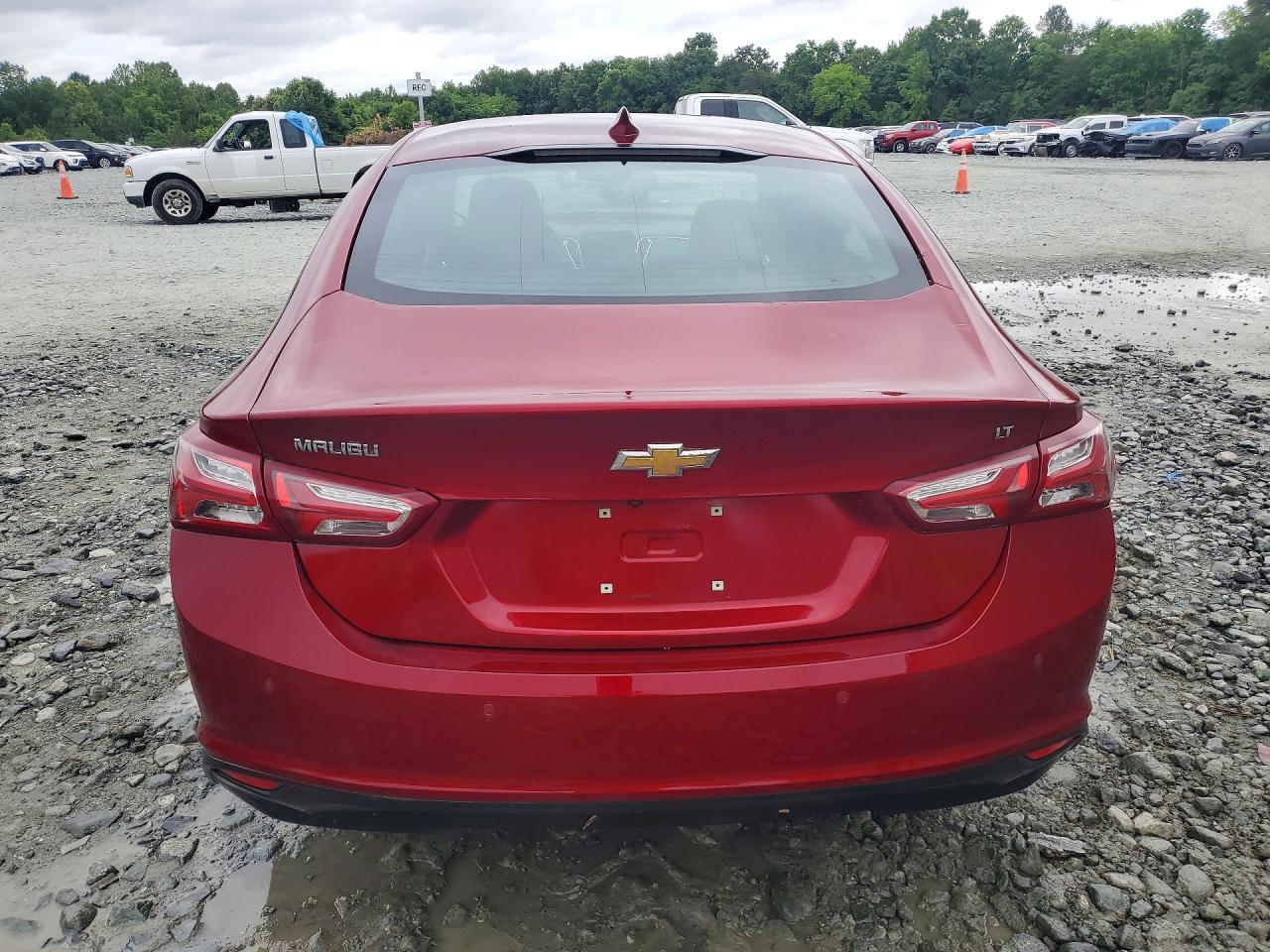2020 Chevrolet Malibu Lt Red vin: 1G1ZD5ST5LF073844