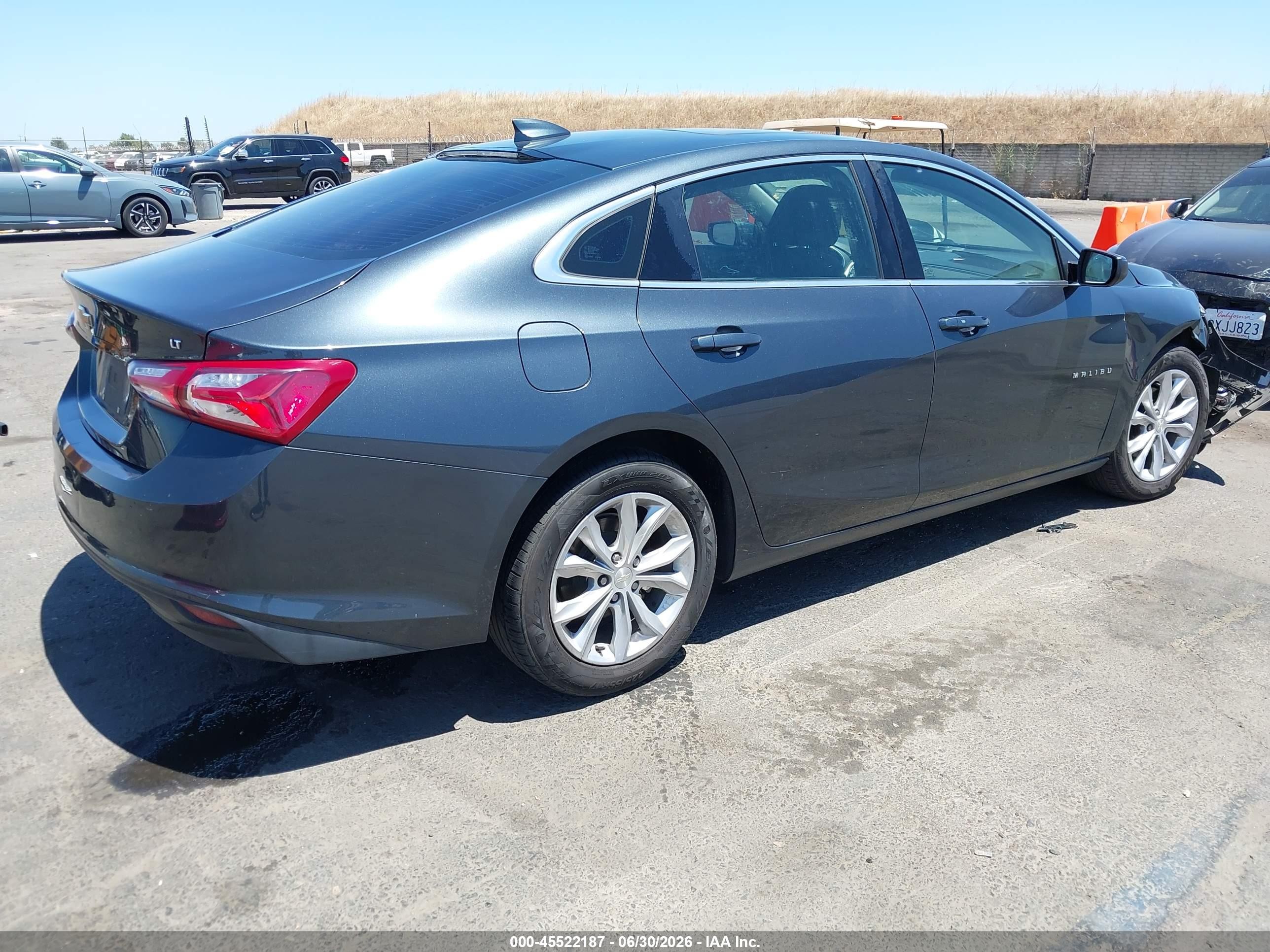 2020 Chevrolet Malibu Fwd Lt Gray vin: 1G1ZD5ST5LF089302