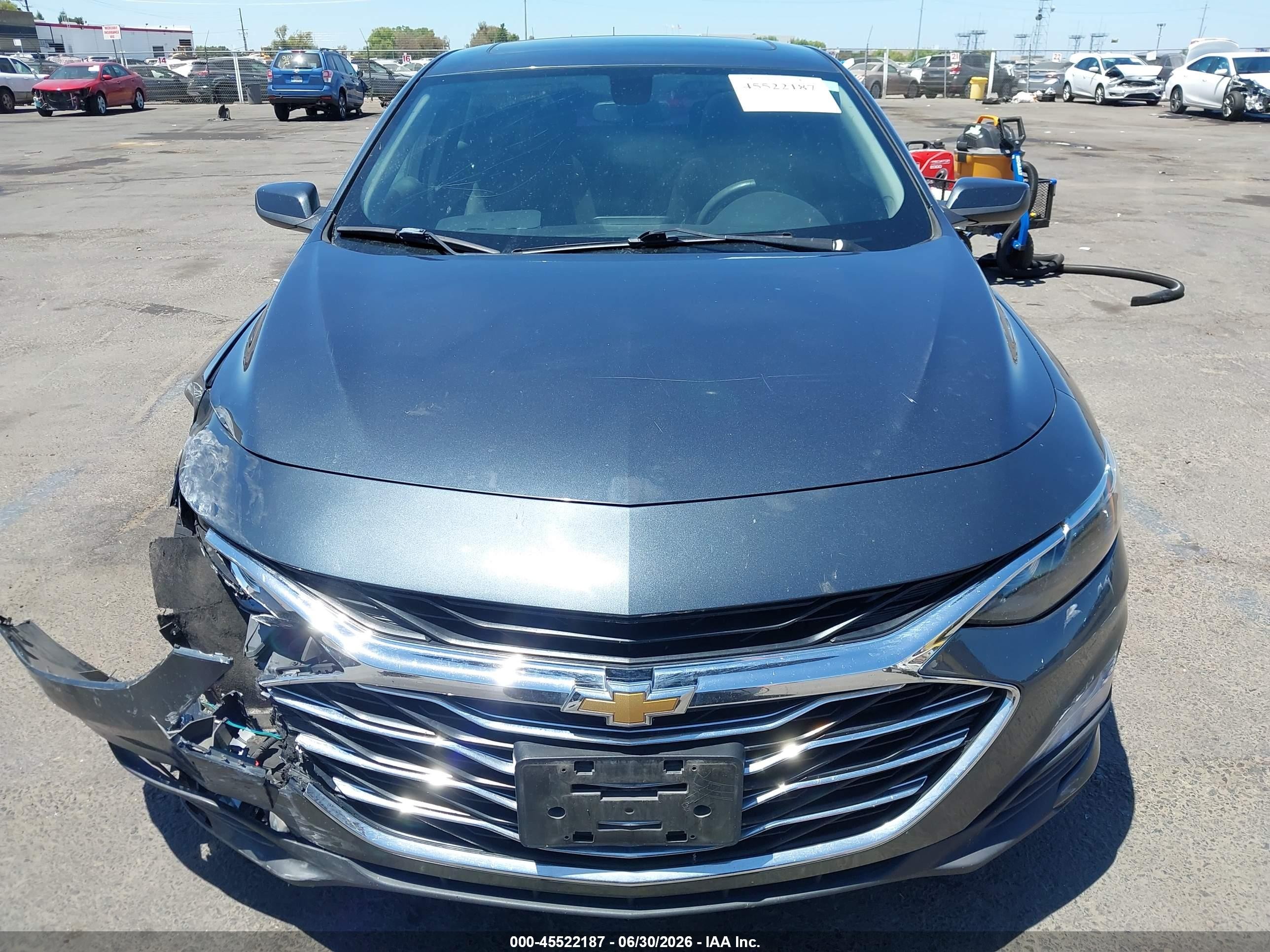 2020 Chevrolet Malibu Fwd Lt Gray vin: 1G1ZD5ST5LF089302