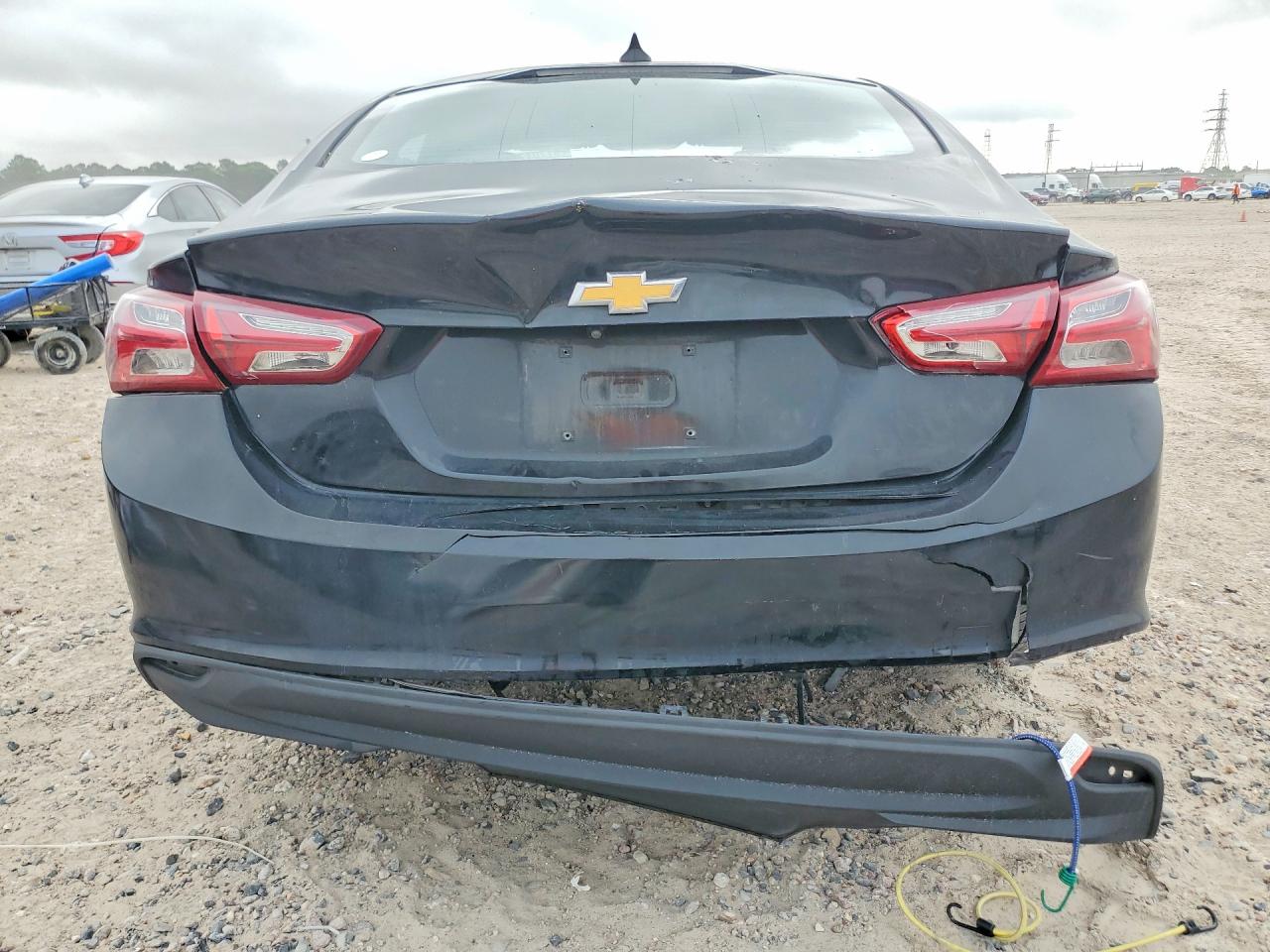 2020 Chevrolet Malibu Lt Черный vin: 1G1ZD5ST5LF116658