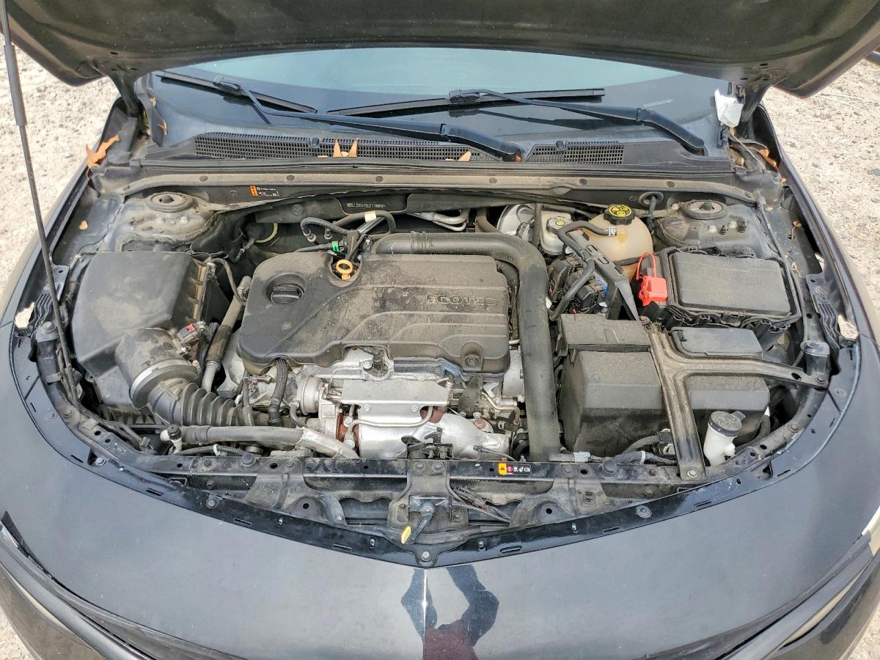 2020 Chevrolet Malibu Lt Черный vin: 1G1ZD5ST5LF116658