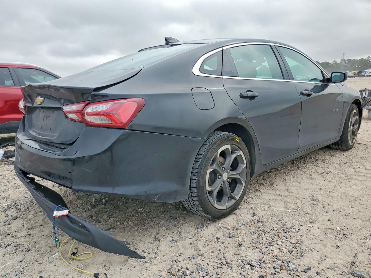 2020 Chevrolet Malibu Lt Черный vin: 1G1ZD5ST5LF116658