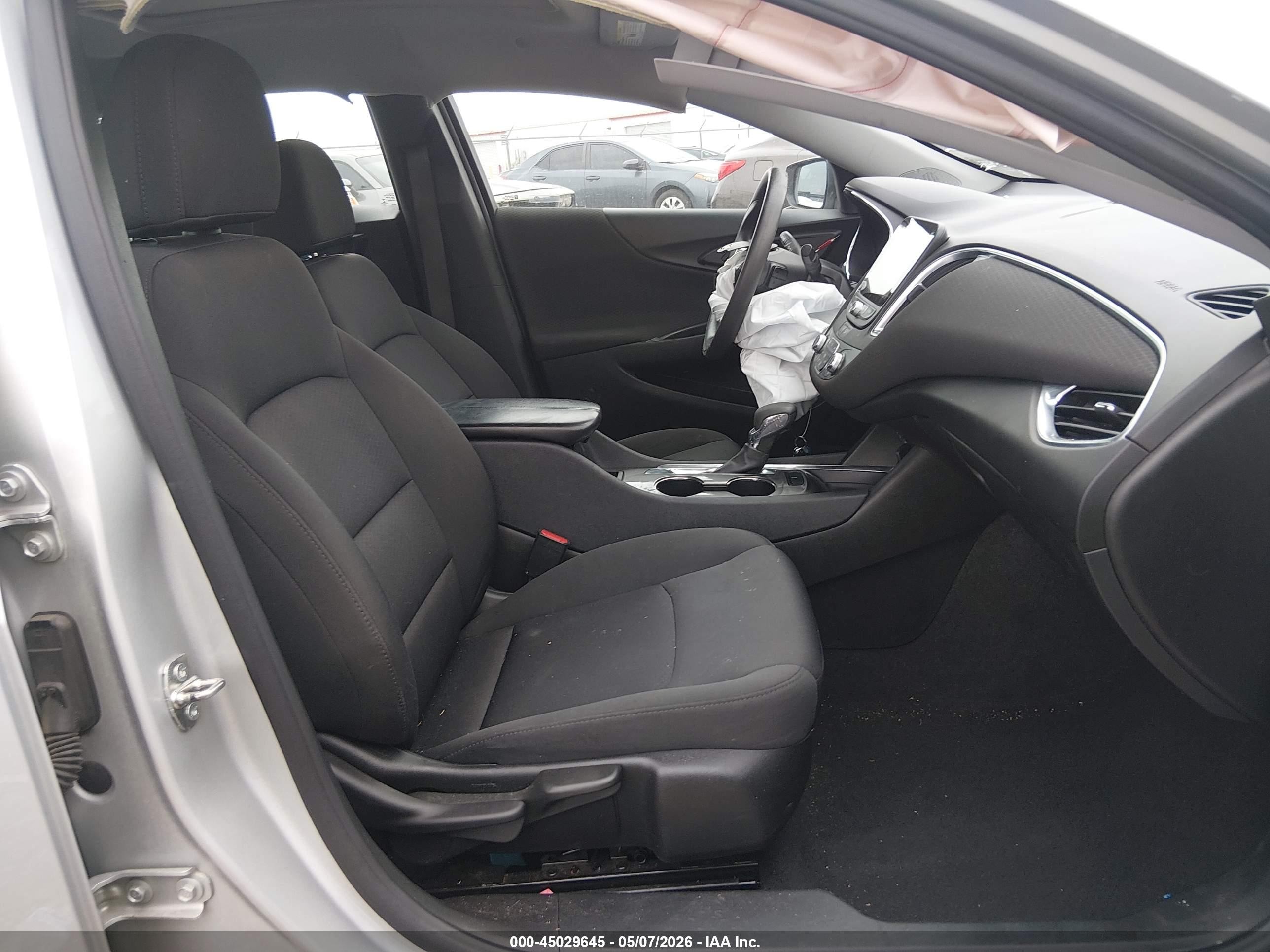 2021 Chevrolet Malibu Fwd Lt Silver vin: 1G1ZD5ST5MF007800