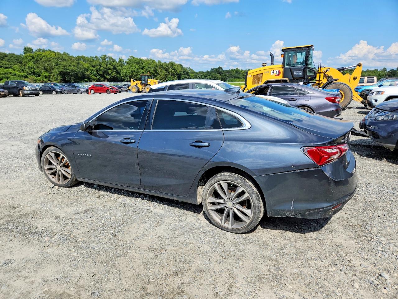 2021 Chevrolet Malibu Lt Gray vin: 1G1ZD5ST5MF077104