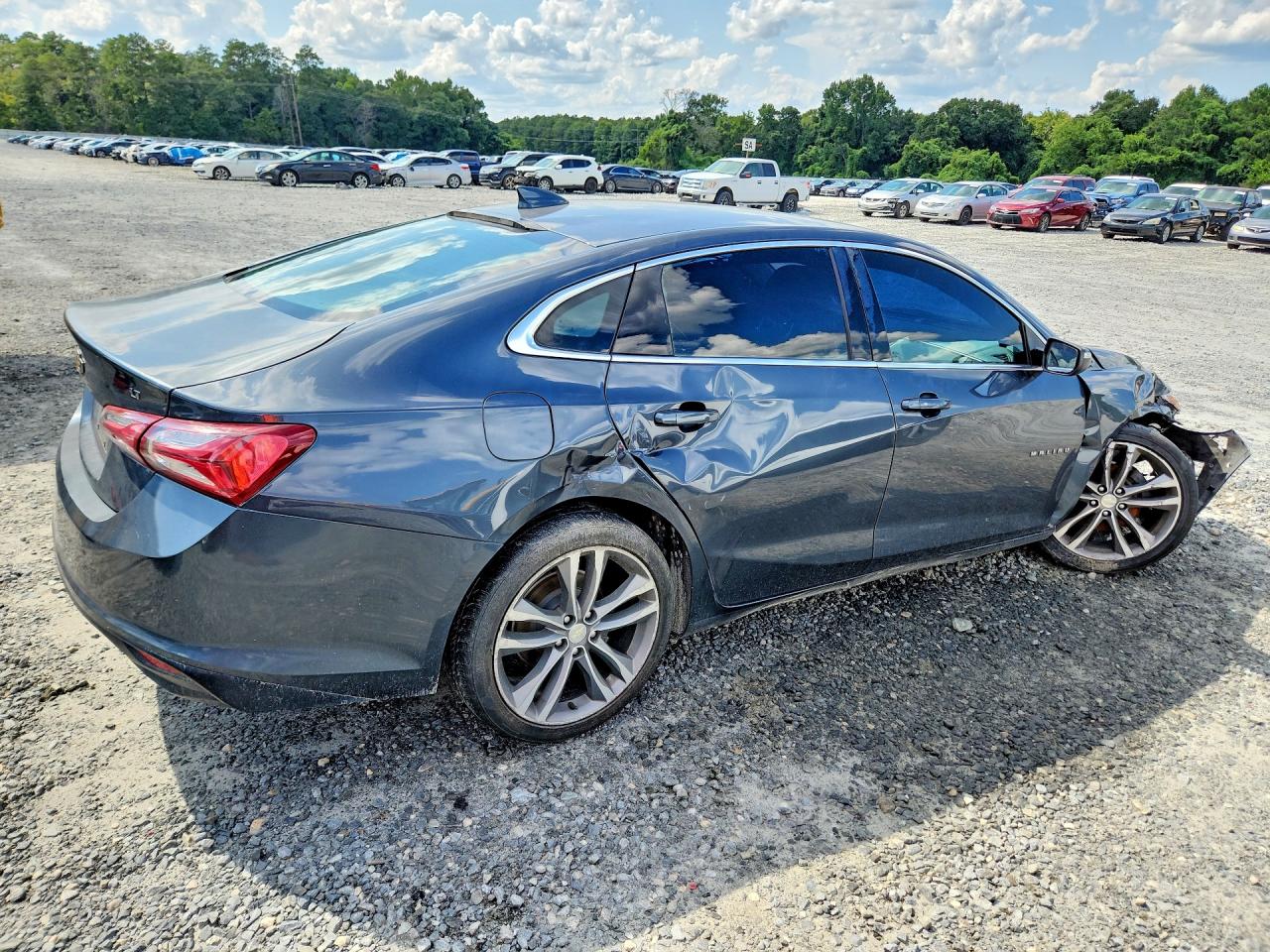 2021 Chevrolet Malibu Lt Gray vin: 1G1ZD5ST5MF077104