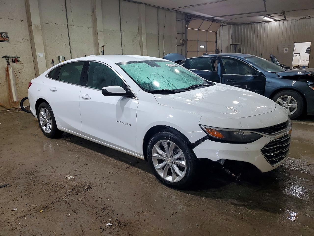 2022 Chevrolet Malibu Lt White vin: 1G1ZD5ST5NF104836