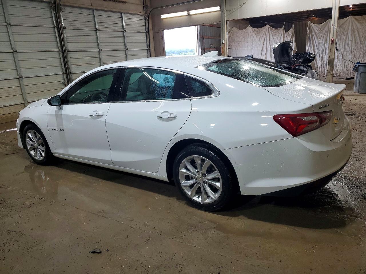 2022 Chevrolet Malibu Lt White vin: 1G1ZD5ST5NF104836