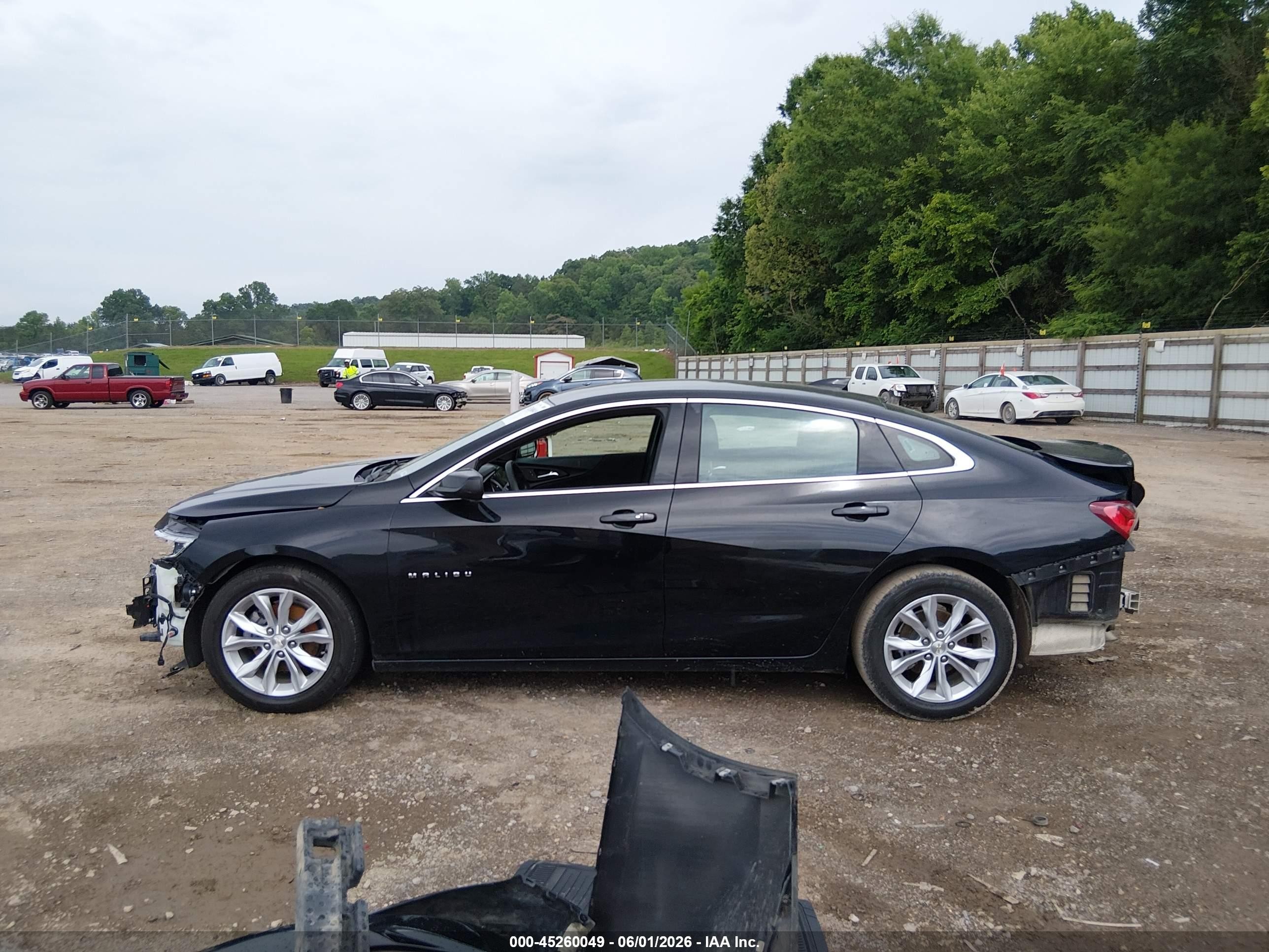 2022 Chevrolet Malibu Fwd Lt Black vin: 1G1ZD5ST5NF126979