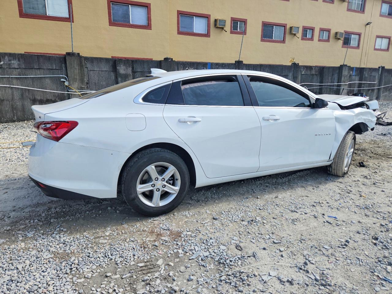2022 Chevrolet Malibu Lt White vin: 1G1ZD5ST5NF180590