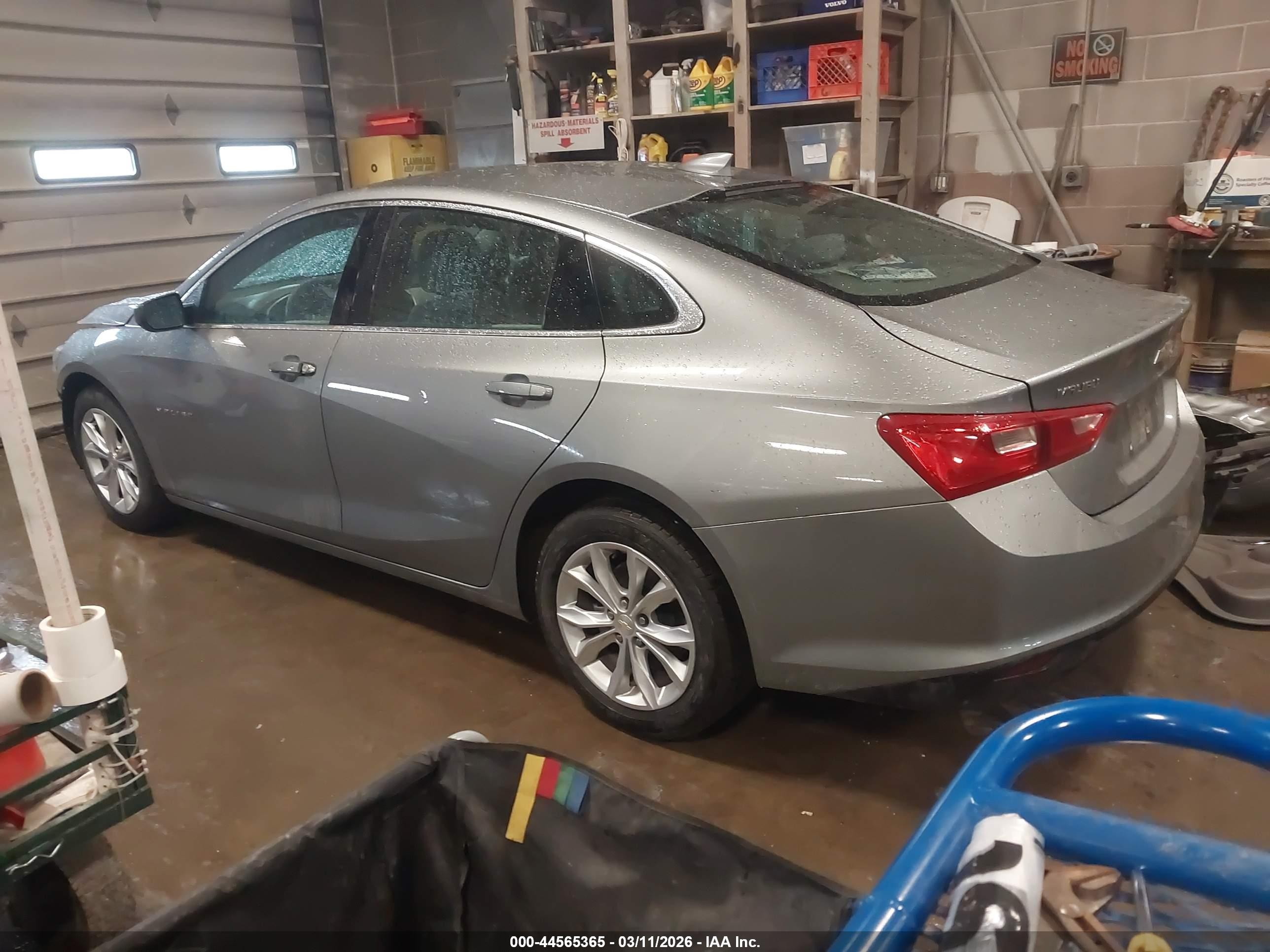 2023 Chevrolet Malibu Fwd 1lt Gray vin: 1G1ZD5ST5PF130467