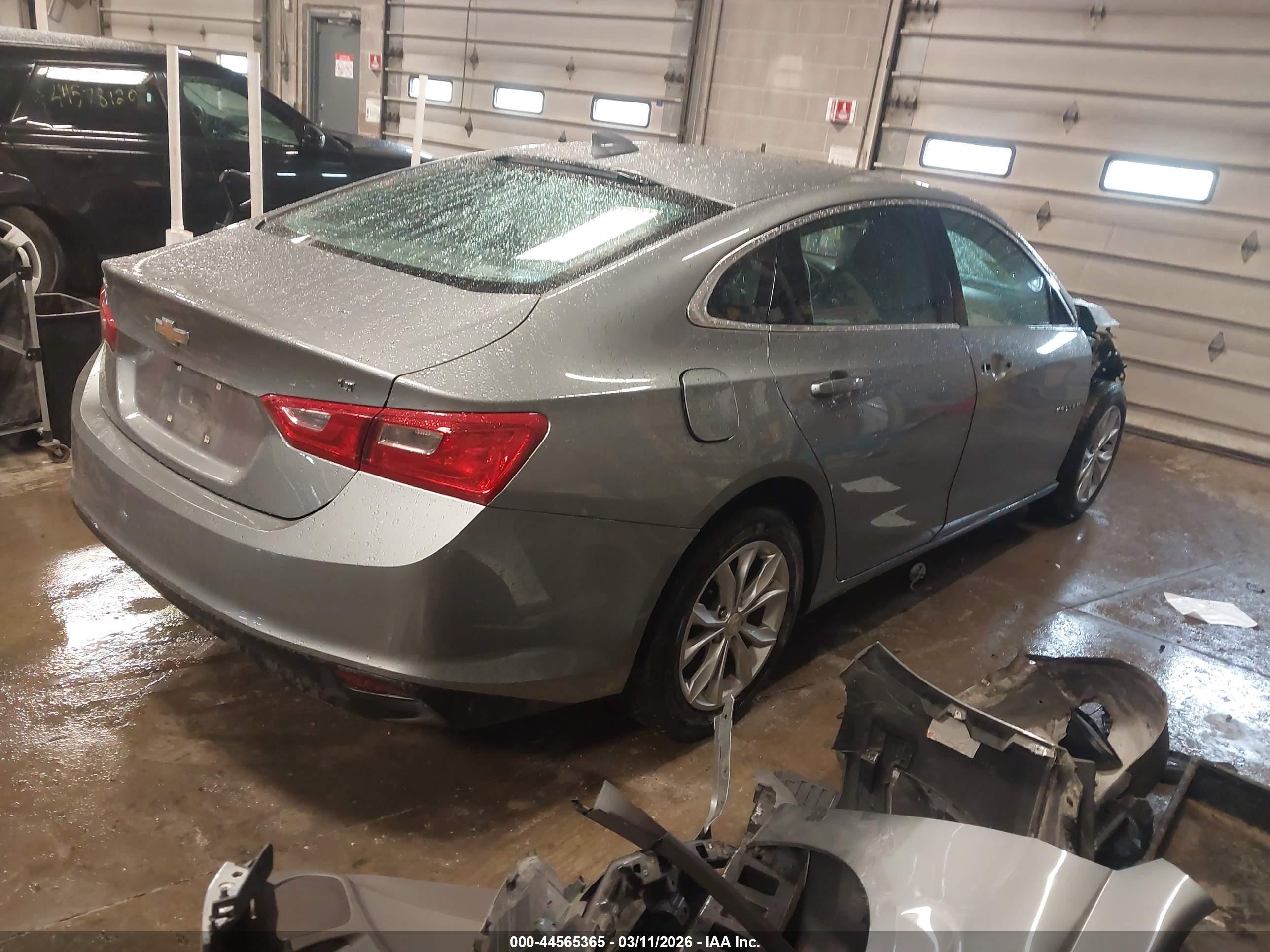 2023 Chevrolet Malibu Fwd 1lt Gray vin: 1G1ZD5ST5PF130467
