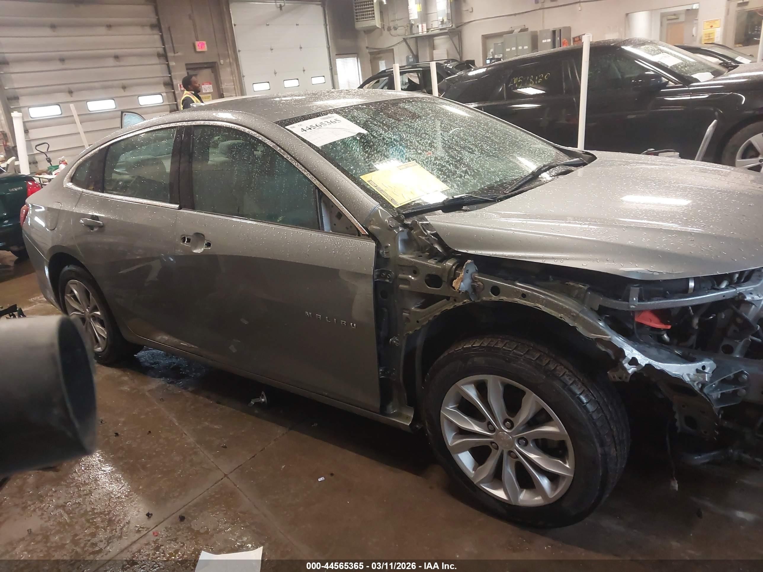 2023 Chevrolet Malibu Fwd 1lt Gray vin: 1G1ZD5ST5PF130467