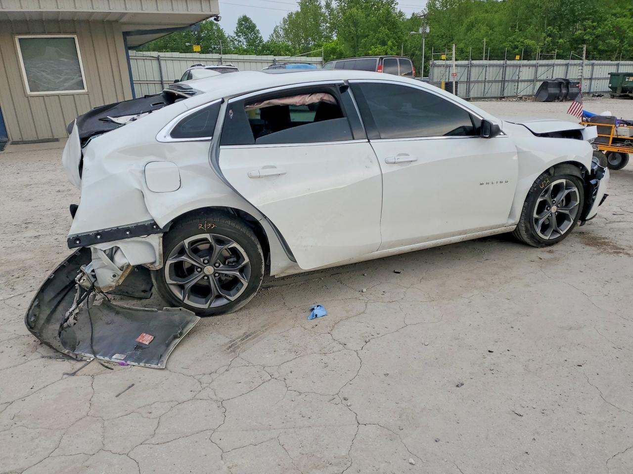 2023 Chevrolet Malibu Lt White vin: 1G1ZD5ST5PF160830