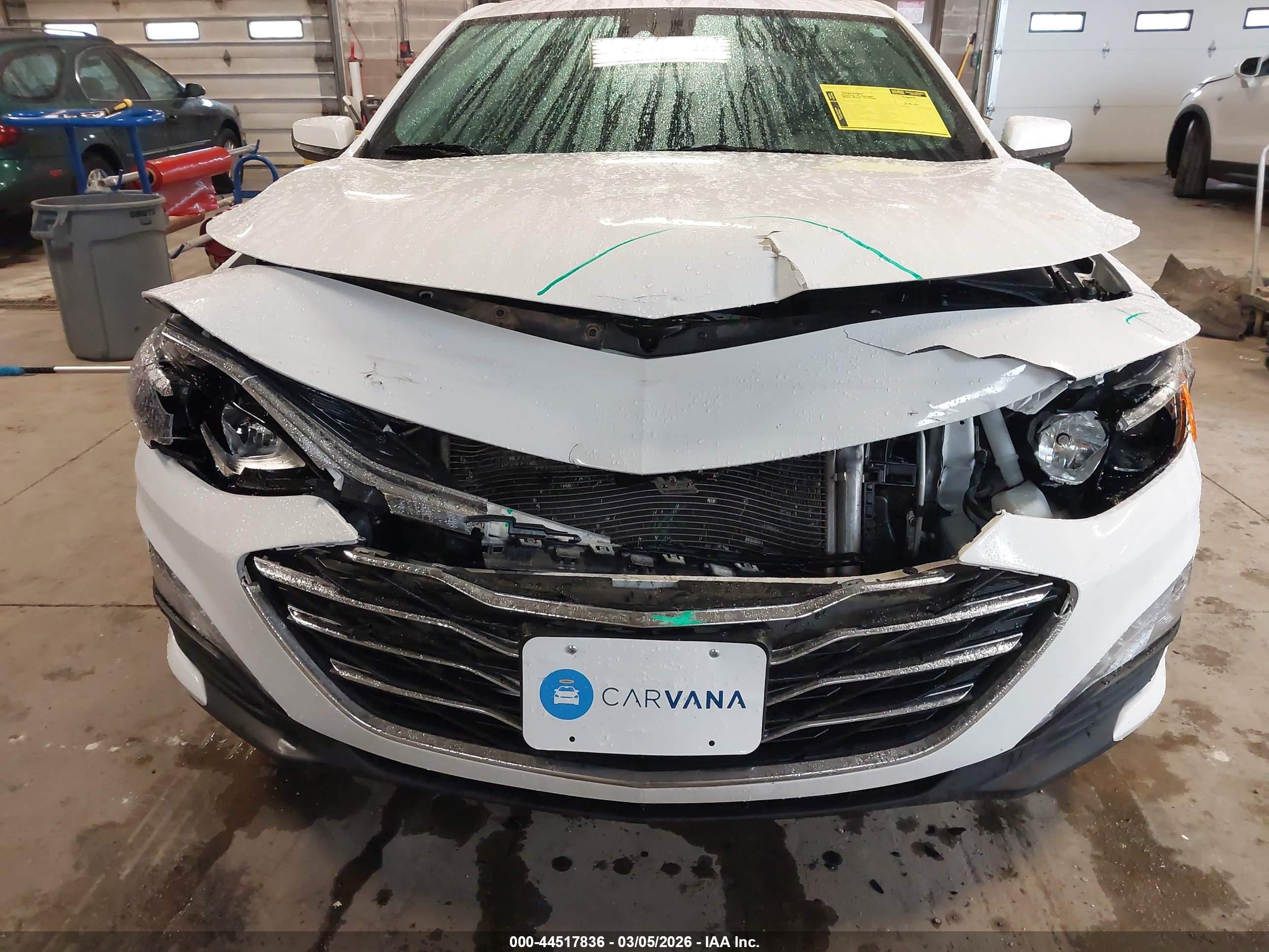 2023 Chevrolet Malibu Fwd 1lt White vin: 1G1ZD5ST5PF231279