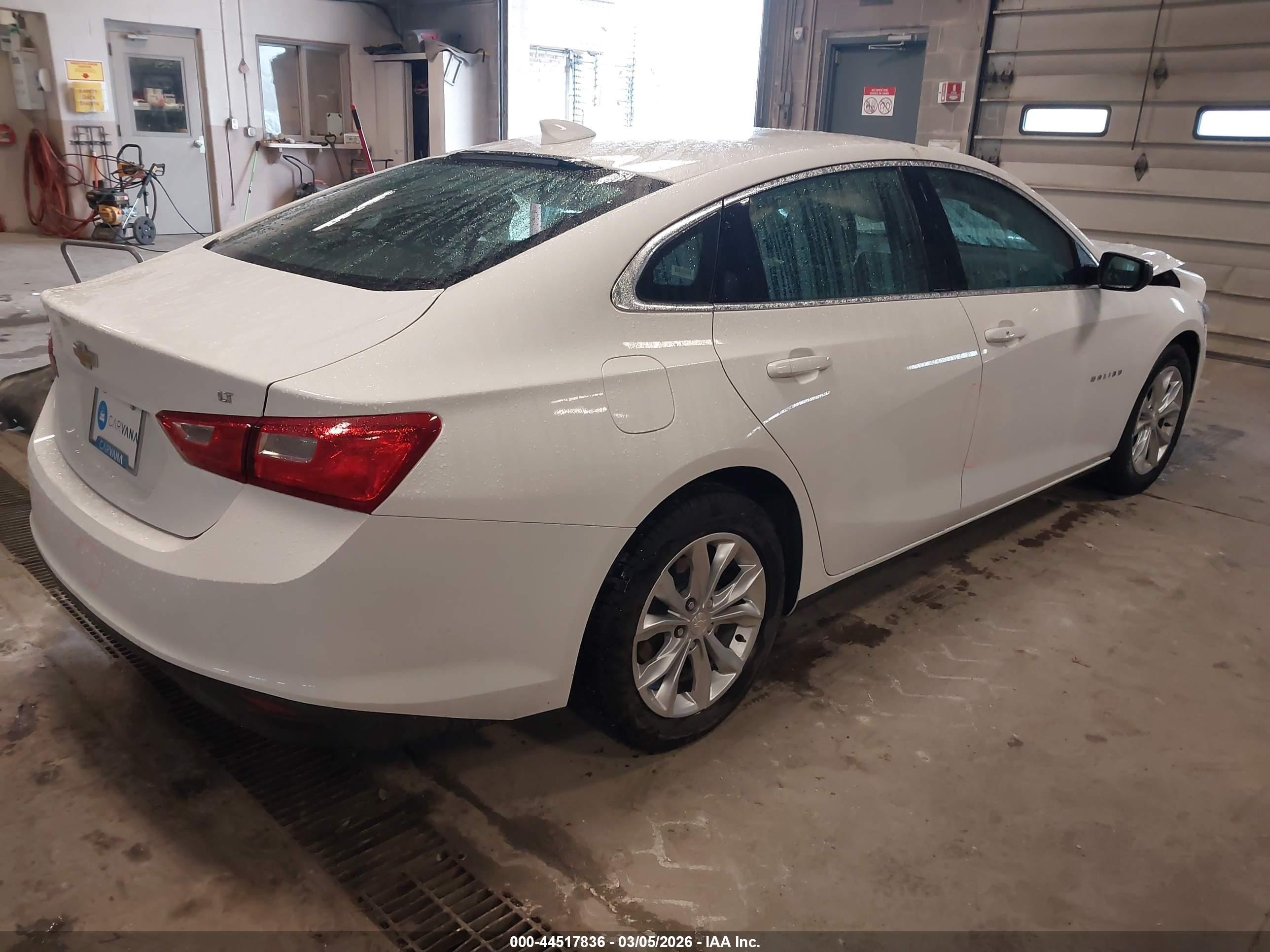 2023 Chevrolet Malibu Fwd 1lt White vin: 1G1ZD5ST5PF231279