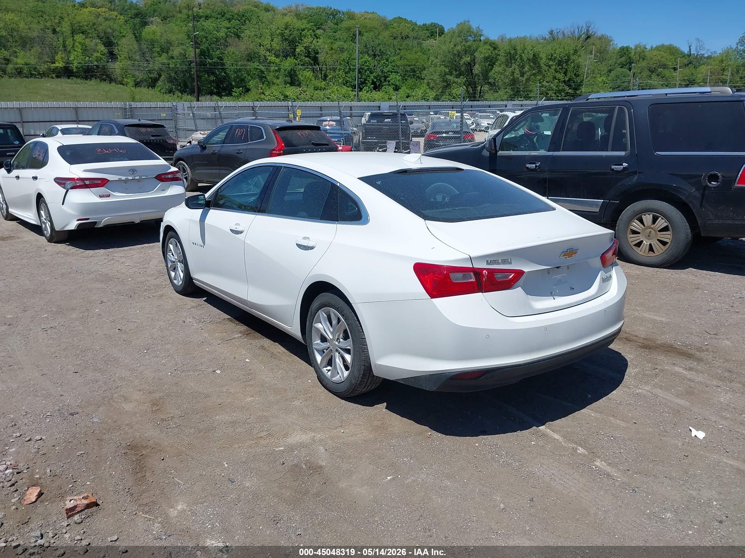 2024 Chevrolet Malibu Fwd 1lt White vin: 1G1ZD5ST5RF211858
